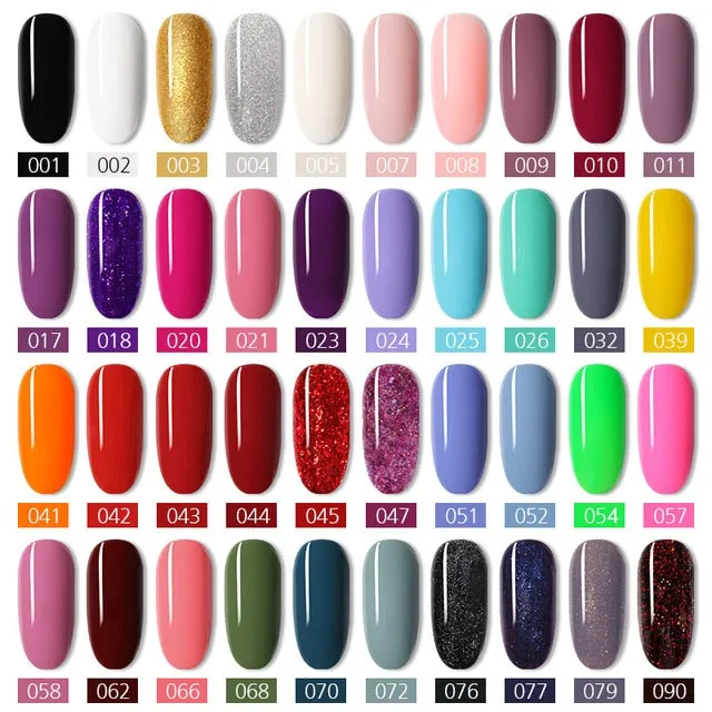 10/20/40 Piece UV LED Soak Off Gel Nail Polish