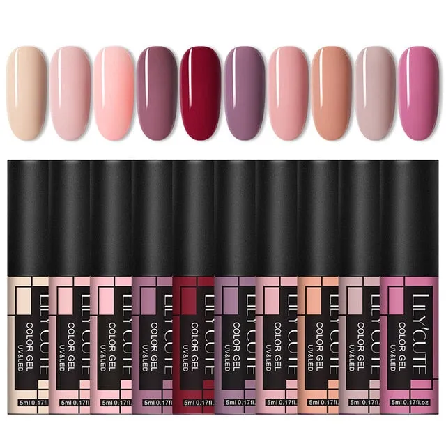 10/20/40 Piece UV LED Soak Off Gel Nail Polish