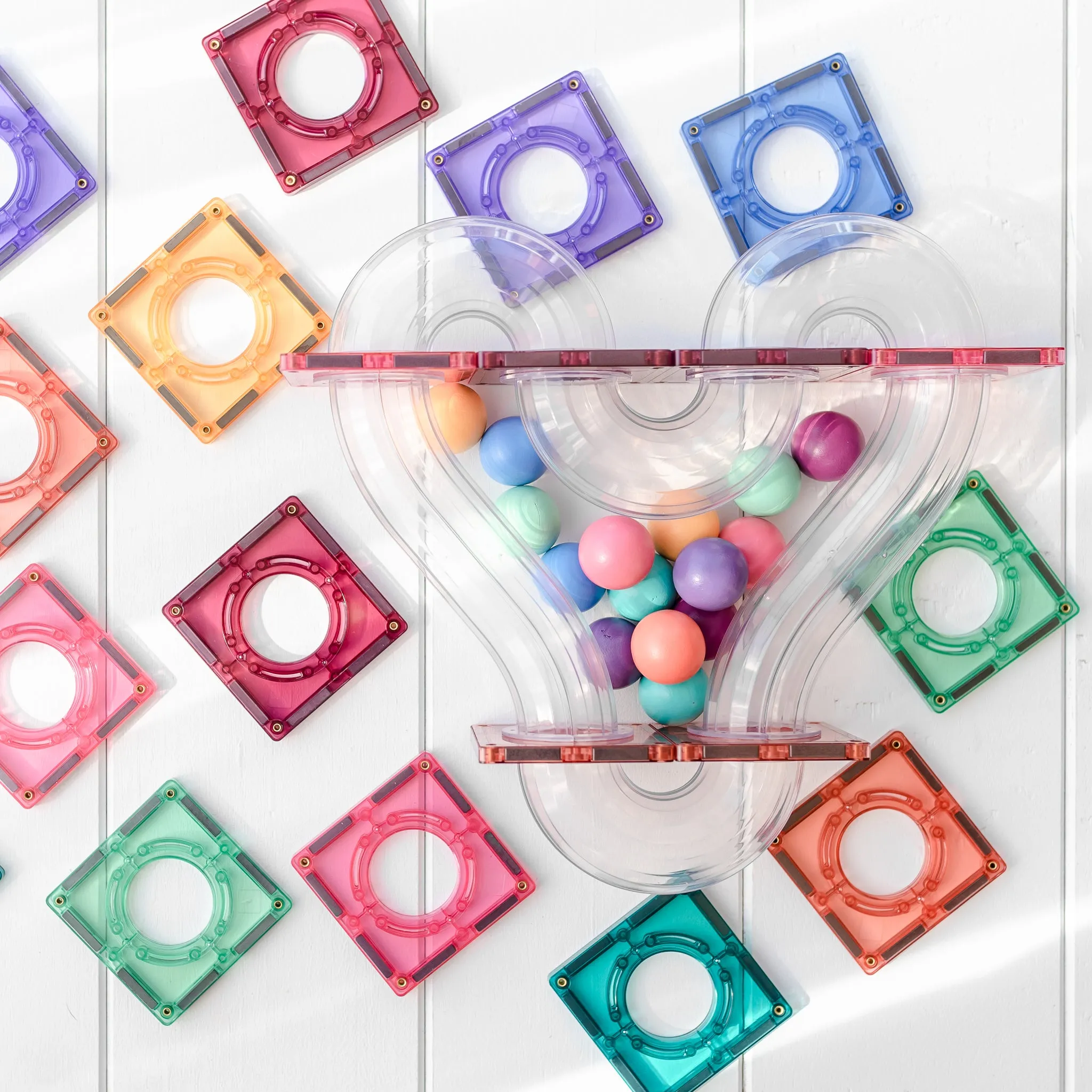 106 Piece Ball Run Pack Pastel - 3 