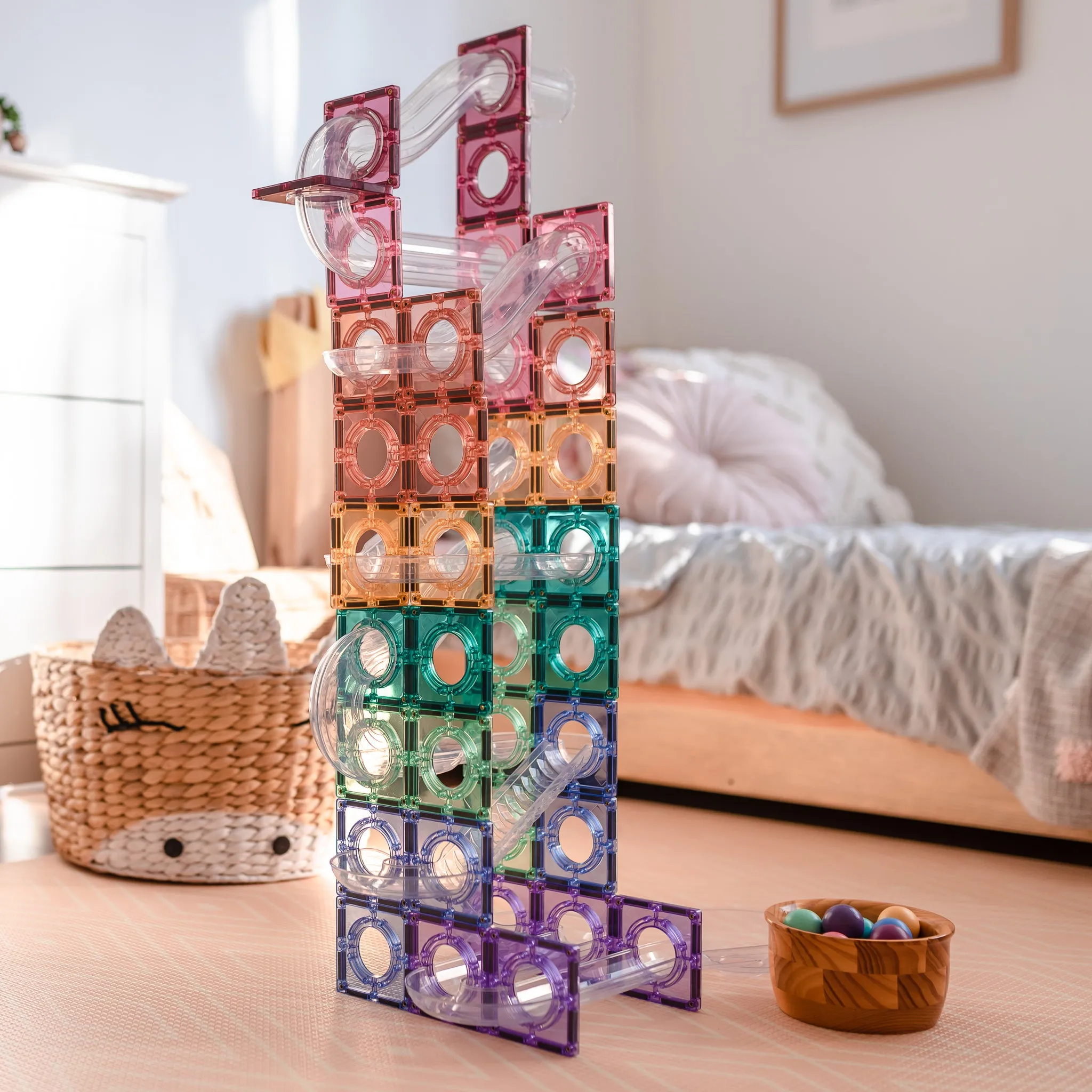 106 Piece Ball Run Pack Pastel - 3 