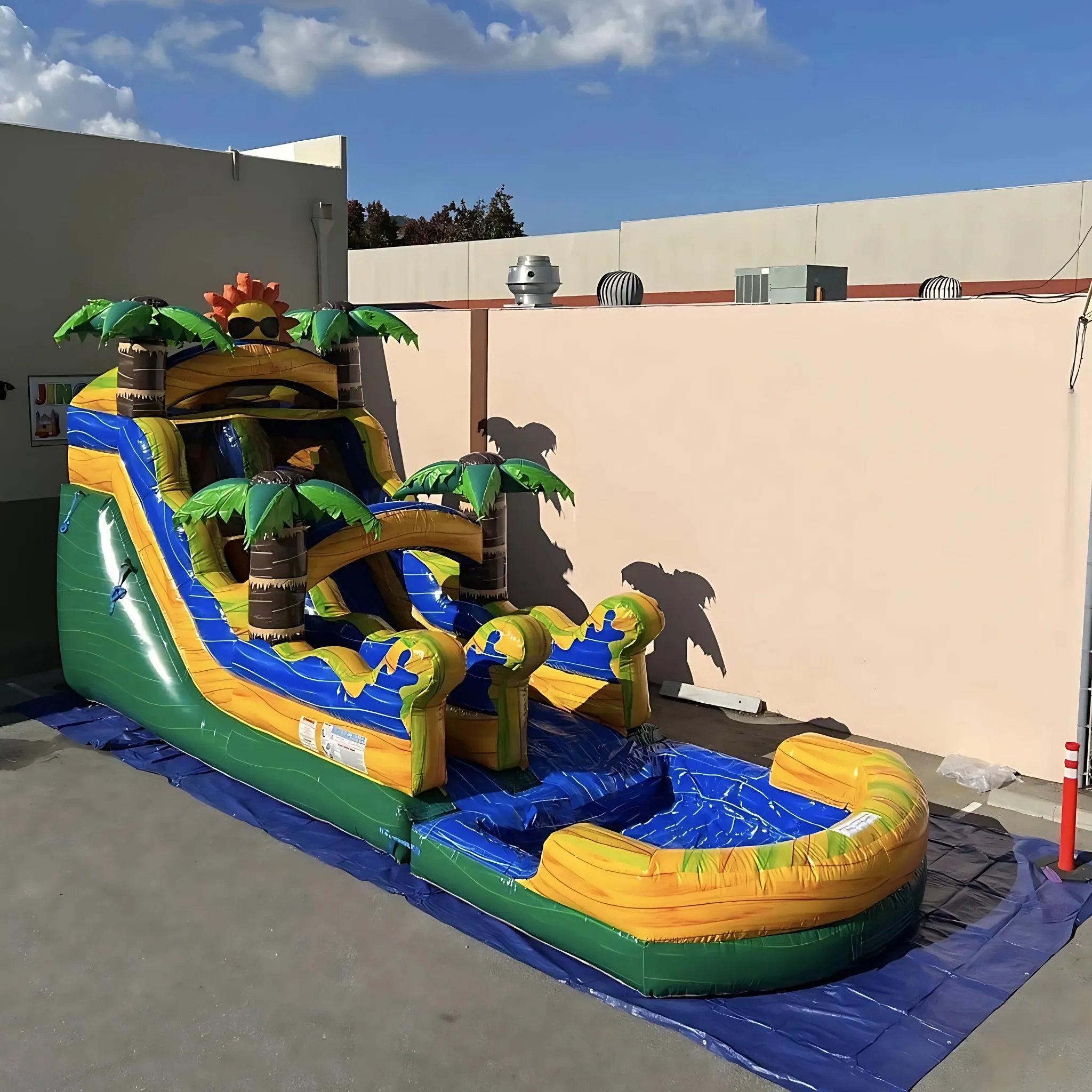 15' Sunshine Wet/Dry Slide