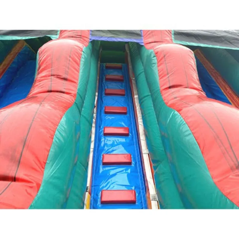 18'H Dual Lane Fire Slide Wet n Dry