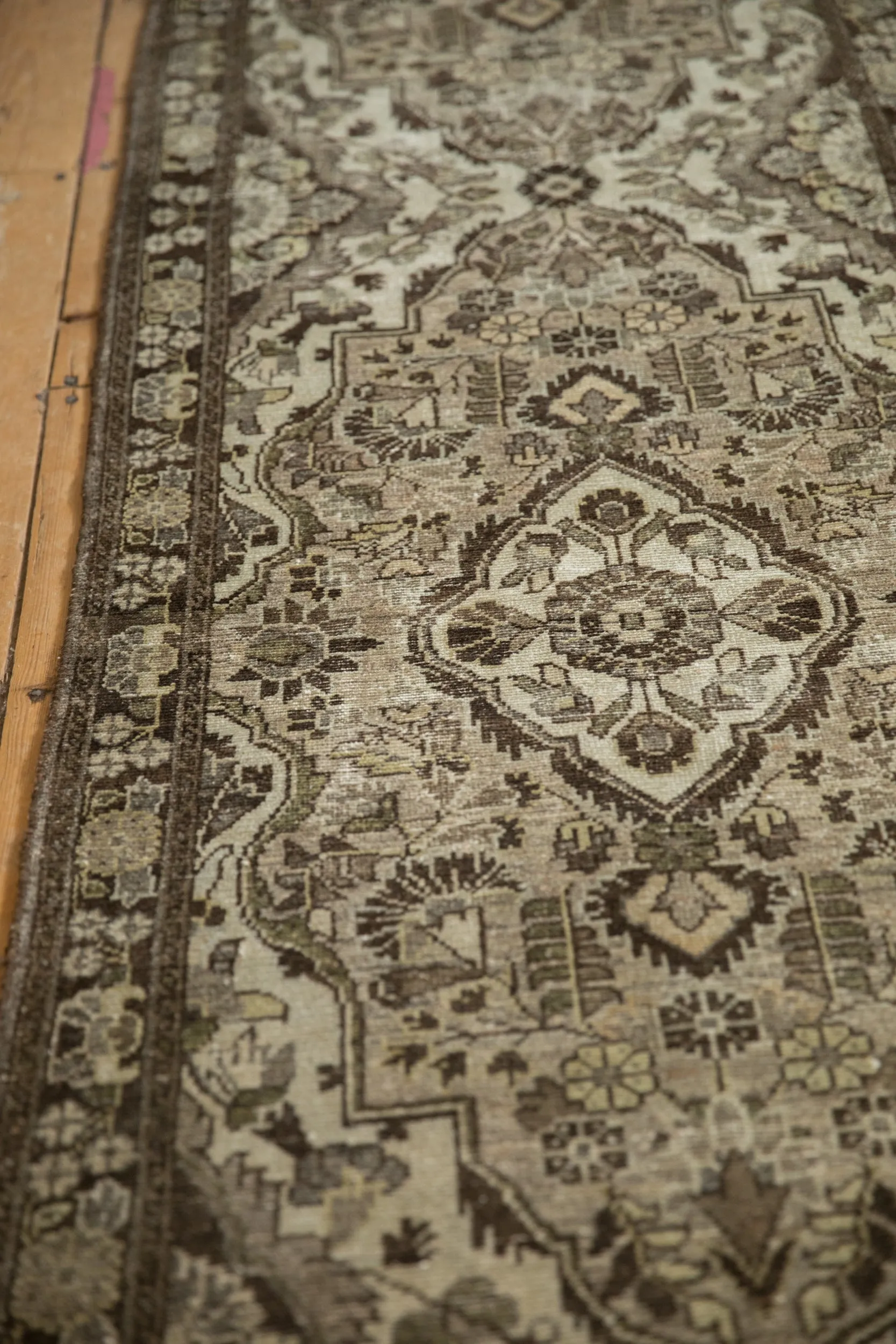 2.5x10 Vintage Distressed Dargezine Rug Runner