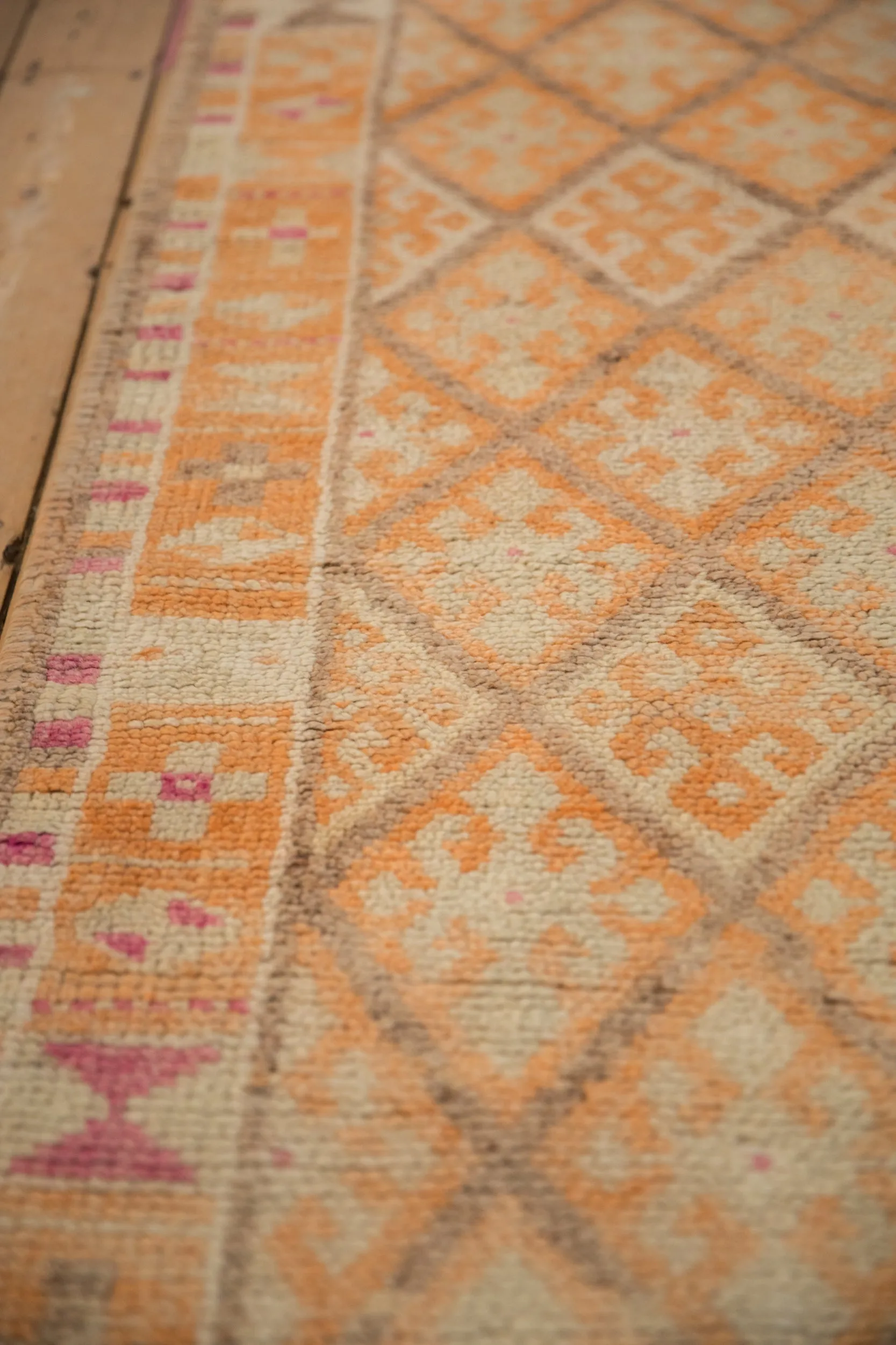 2.5x12 Vintage Distressed Kurd Rug Runner