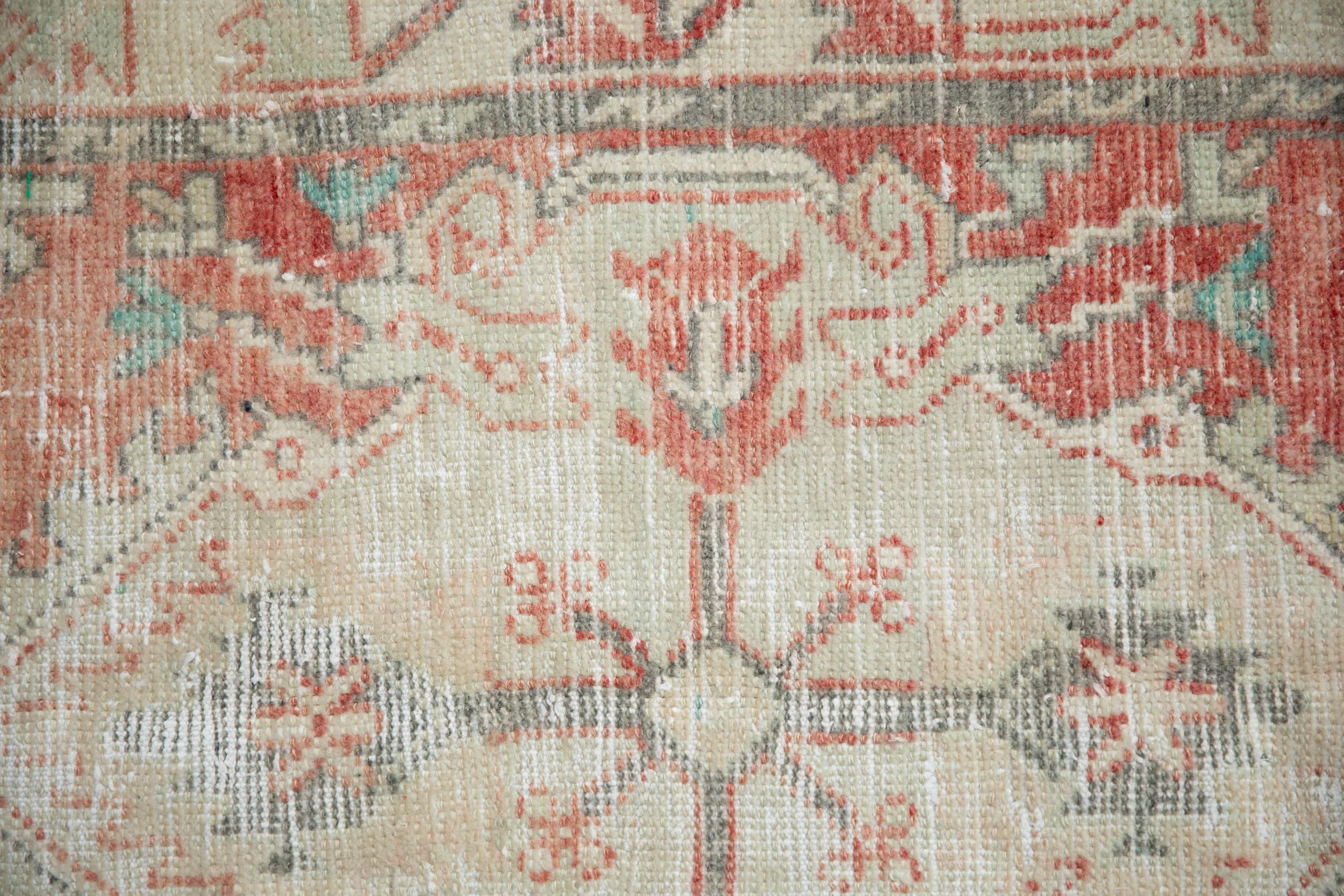 2.5x5 Vintage Distressed Oushak Rug Runner