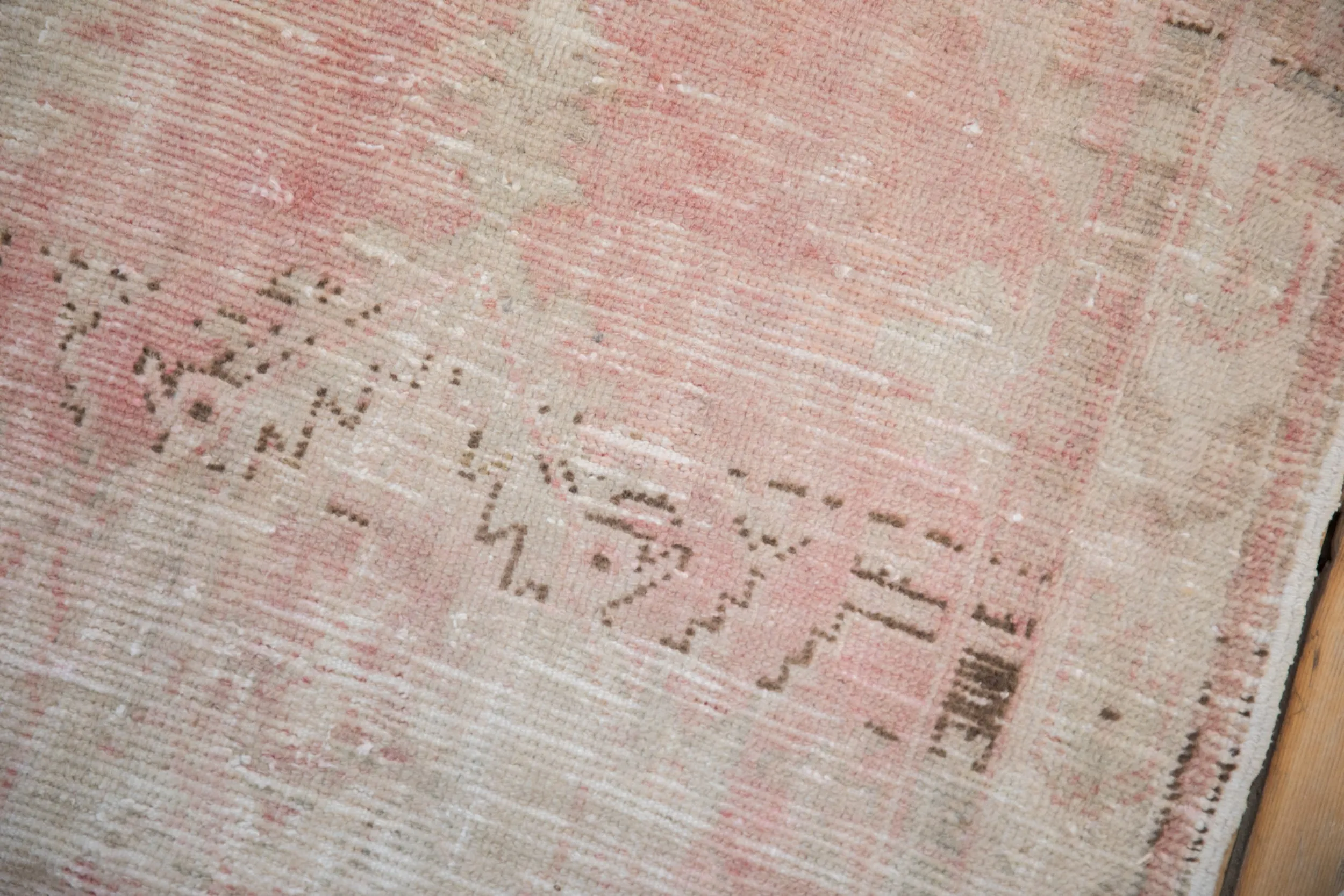 2.5x5.5 Vintage Distressed Oushak Rug Runner