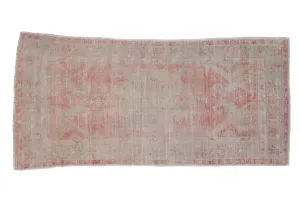2.5x5.5 Vintage Distressed Oushak Rug Runner