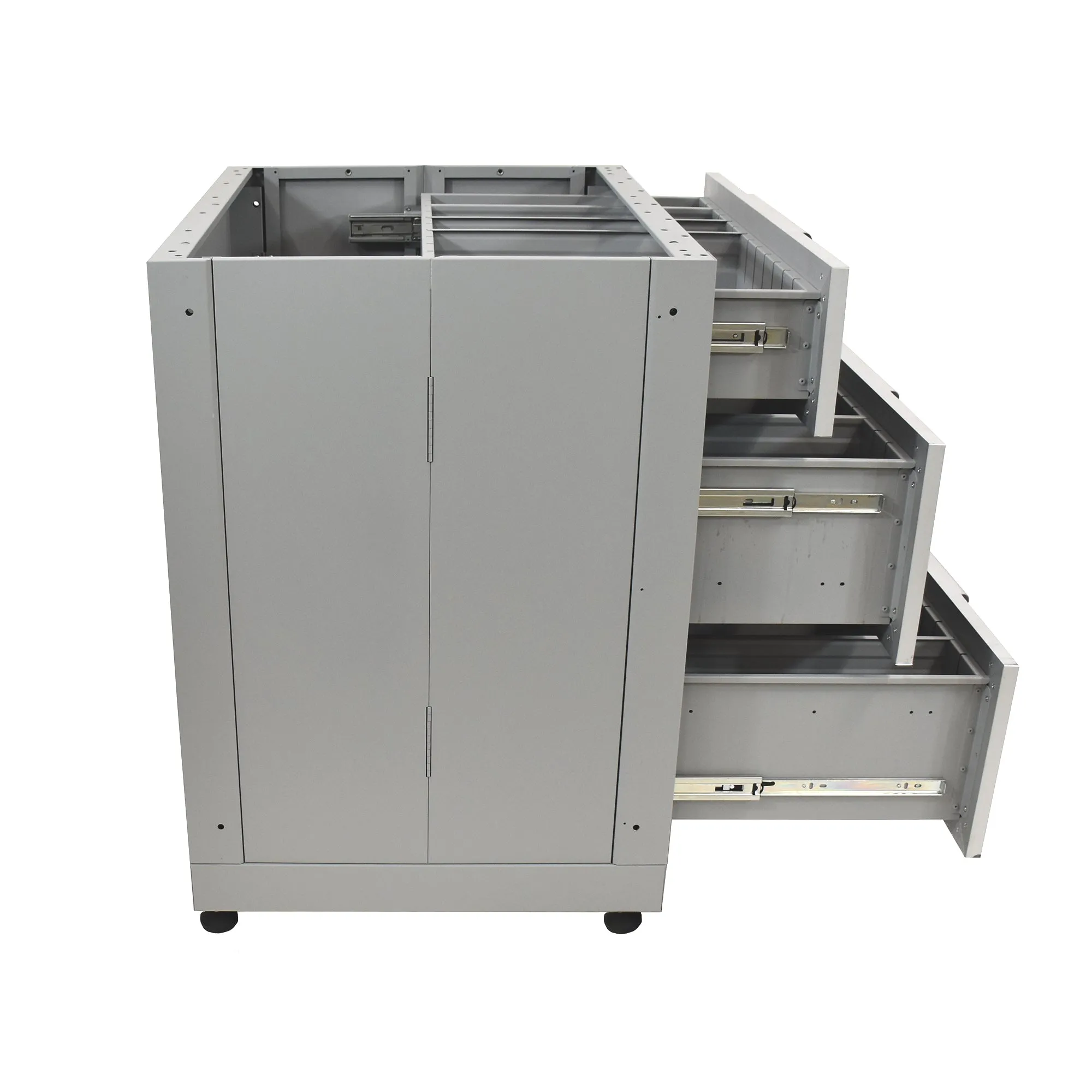 3 Drawer Outdoor Kitchen Cabinet