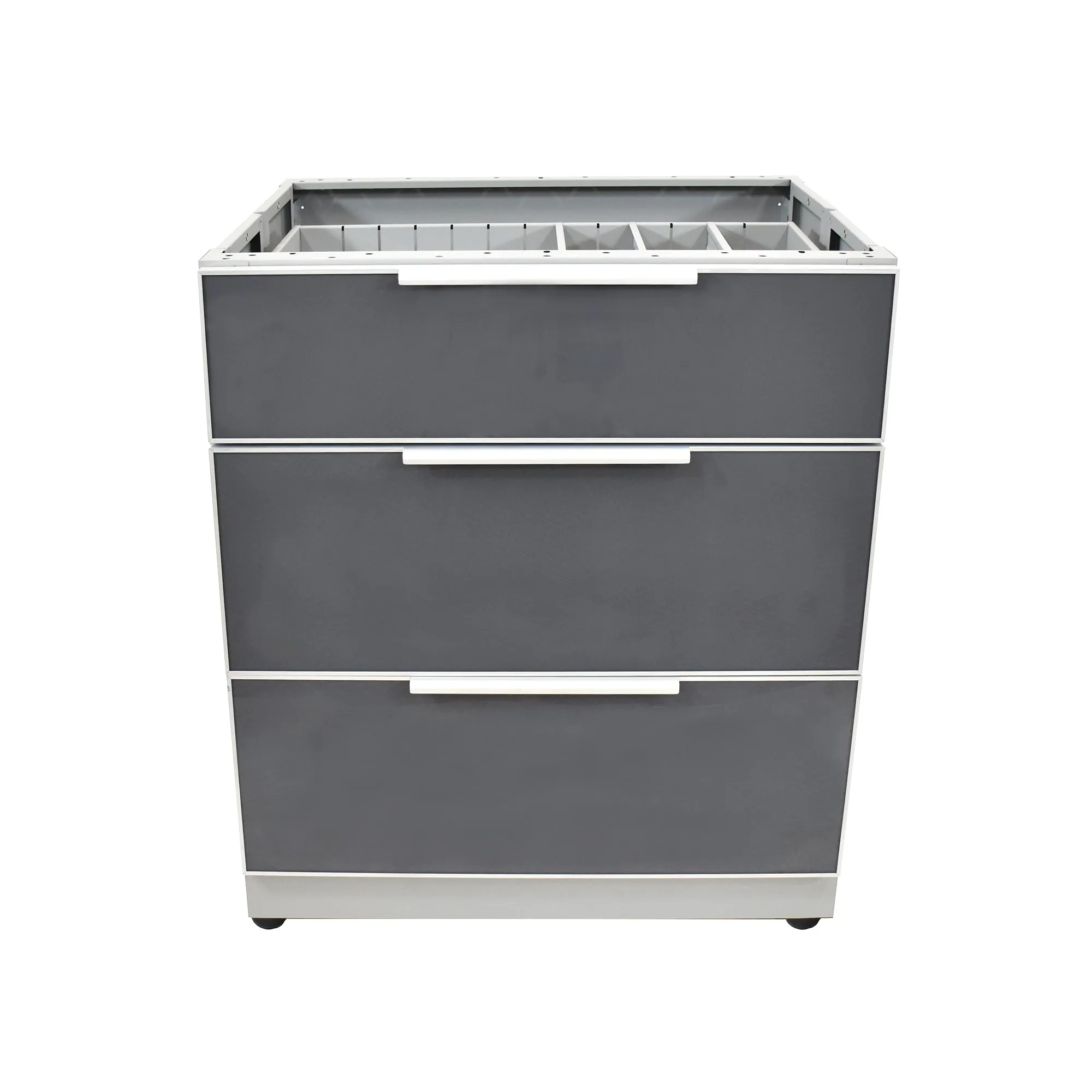 3 Drawer Outdoor Kitchen Cabinet