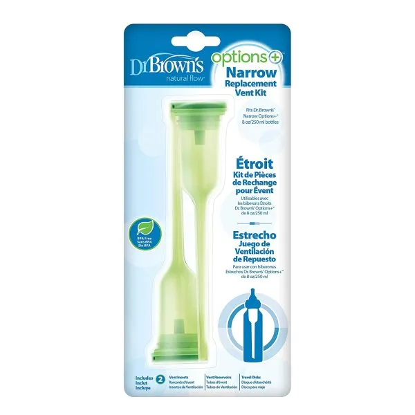 [3-Pack] Dr Brown's 8oz/250ml Narrow Neck Option  Replacement Kit