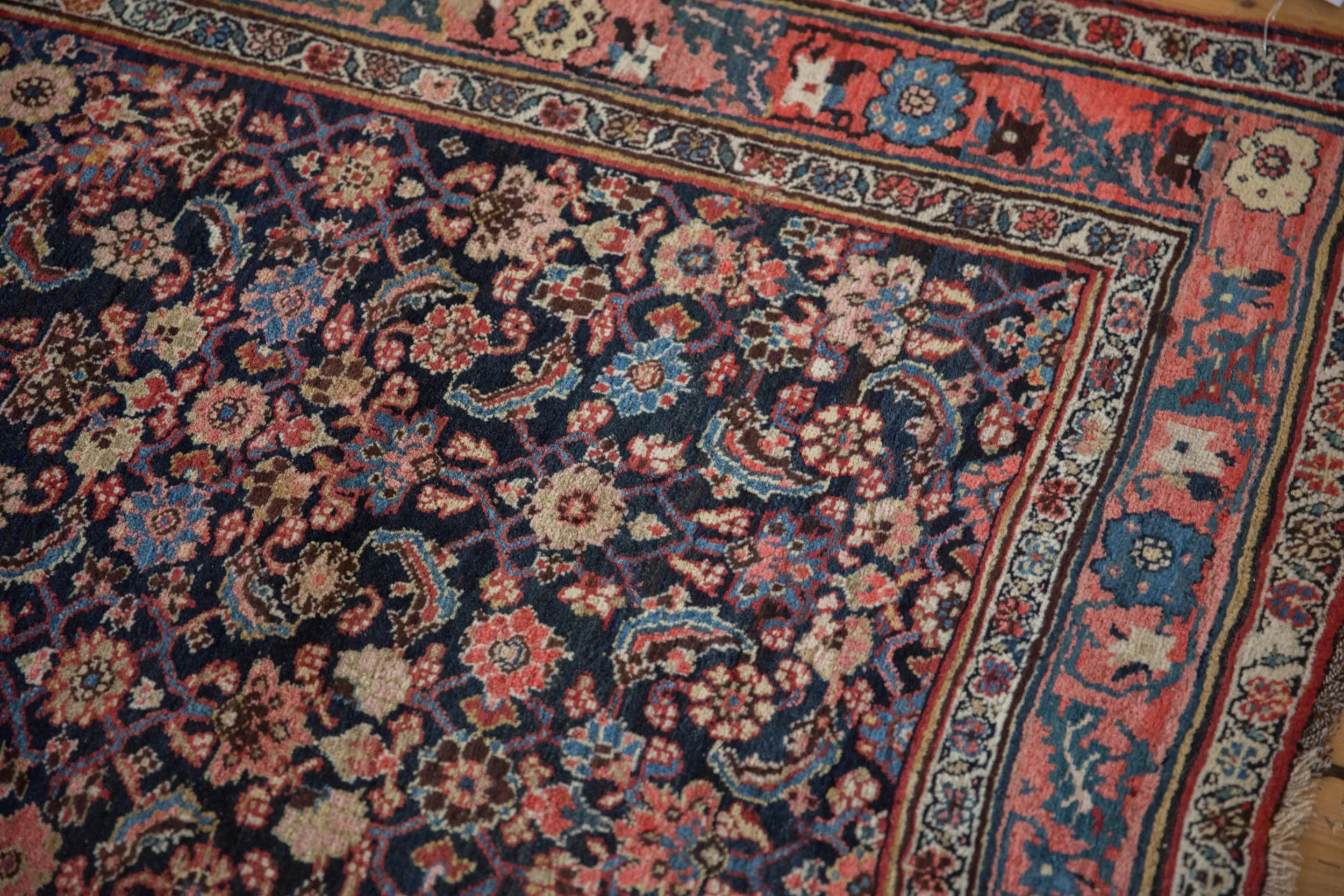 3.5x14.5 Vintage Bijar Rug Runner