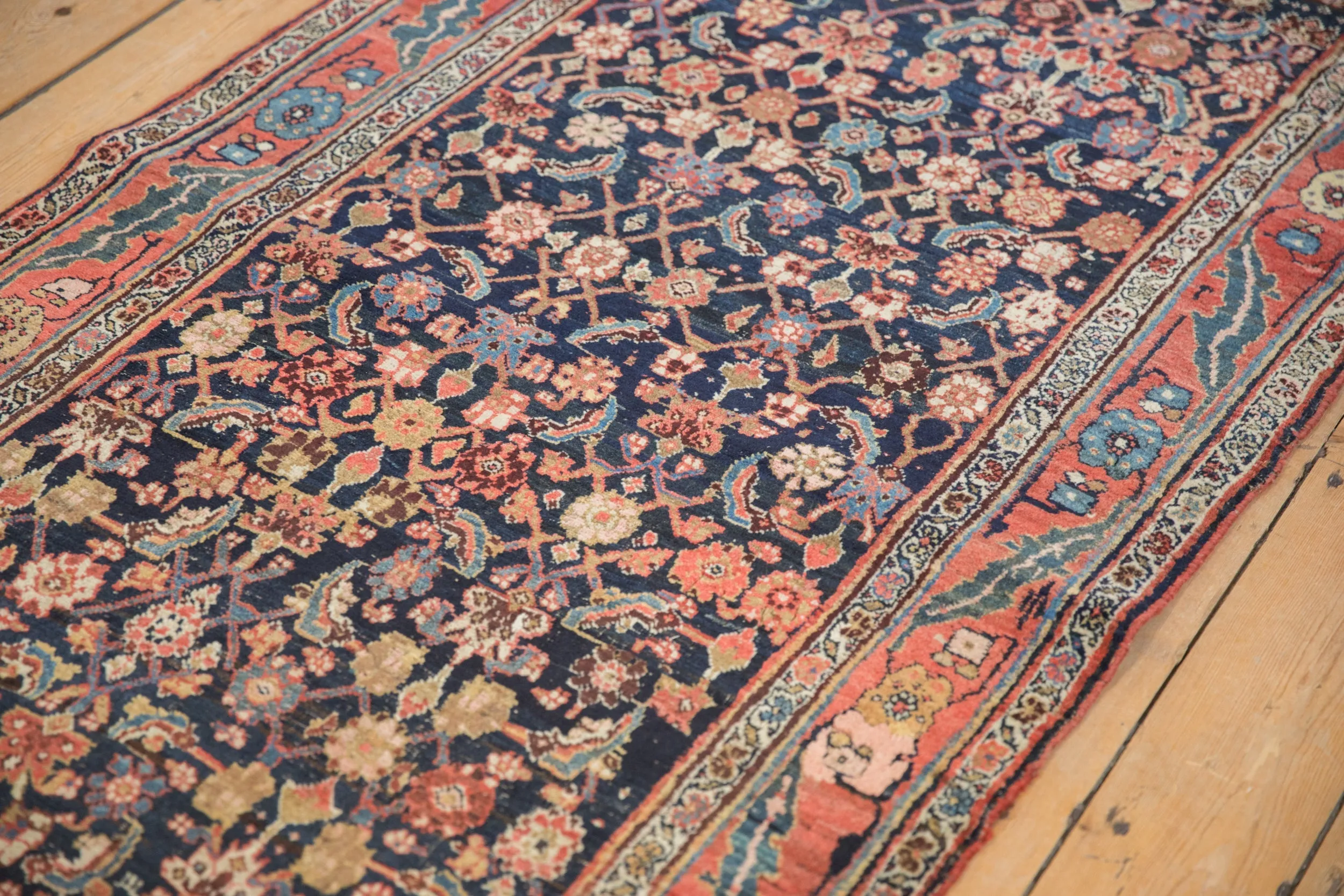 3.5x14.5 Vintage Bijar Rug Runner
