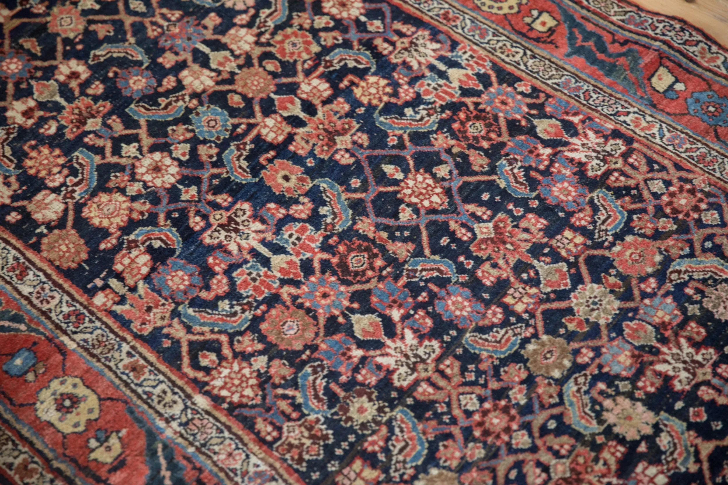 3.5x14.5 Vintage Bijar Rug Runner