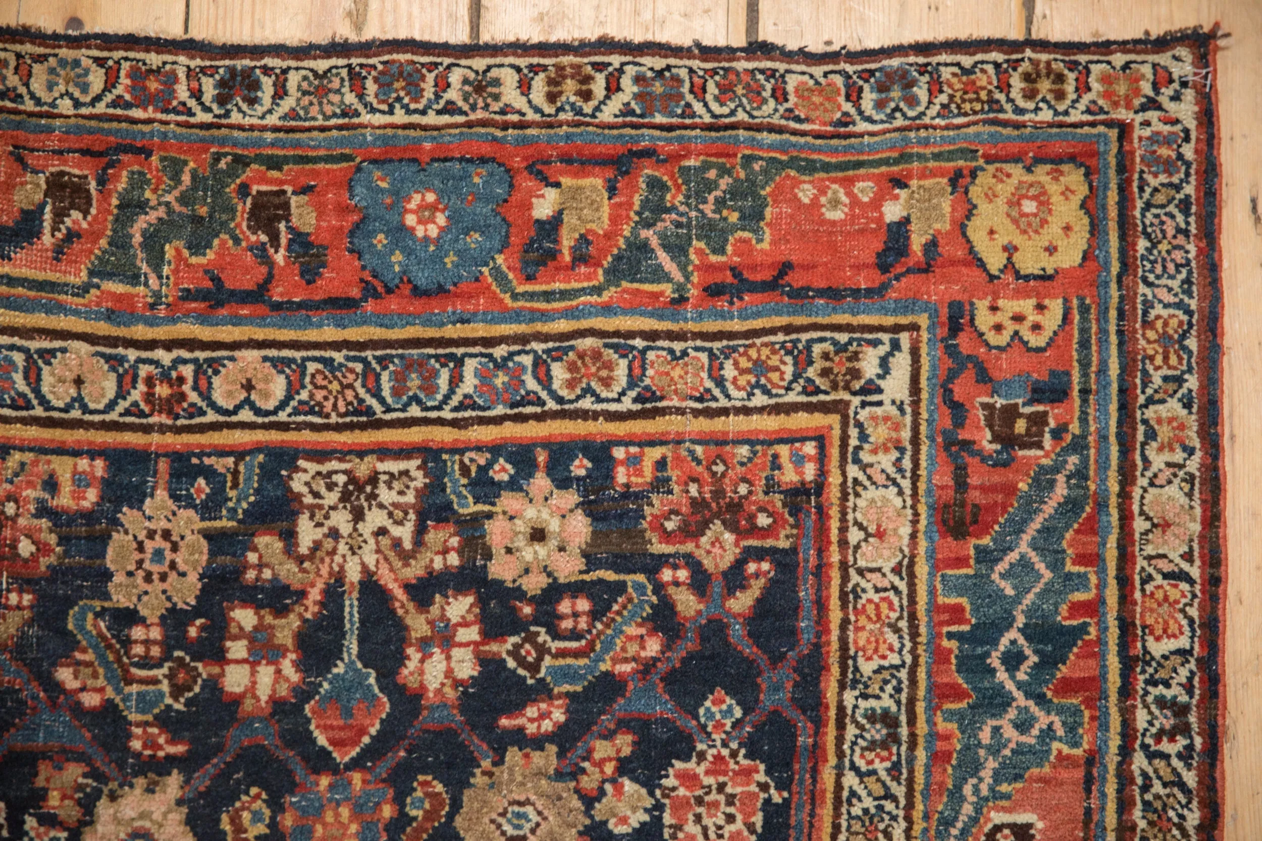 3.5x14.5 Vintage Bijar Rug Runner
