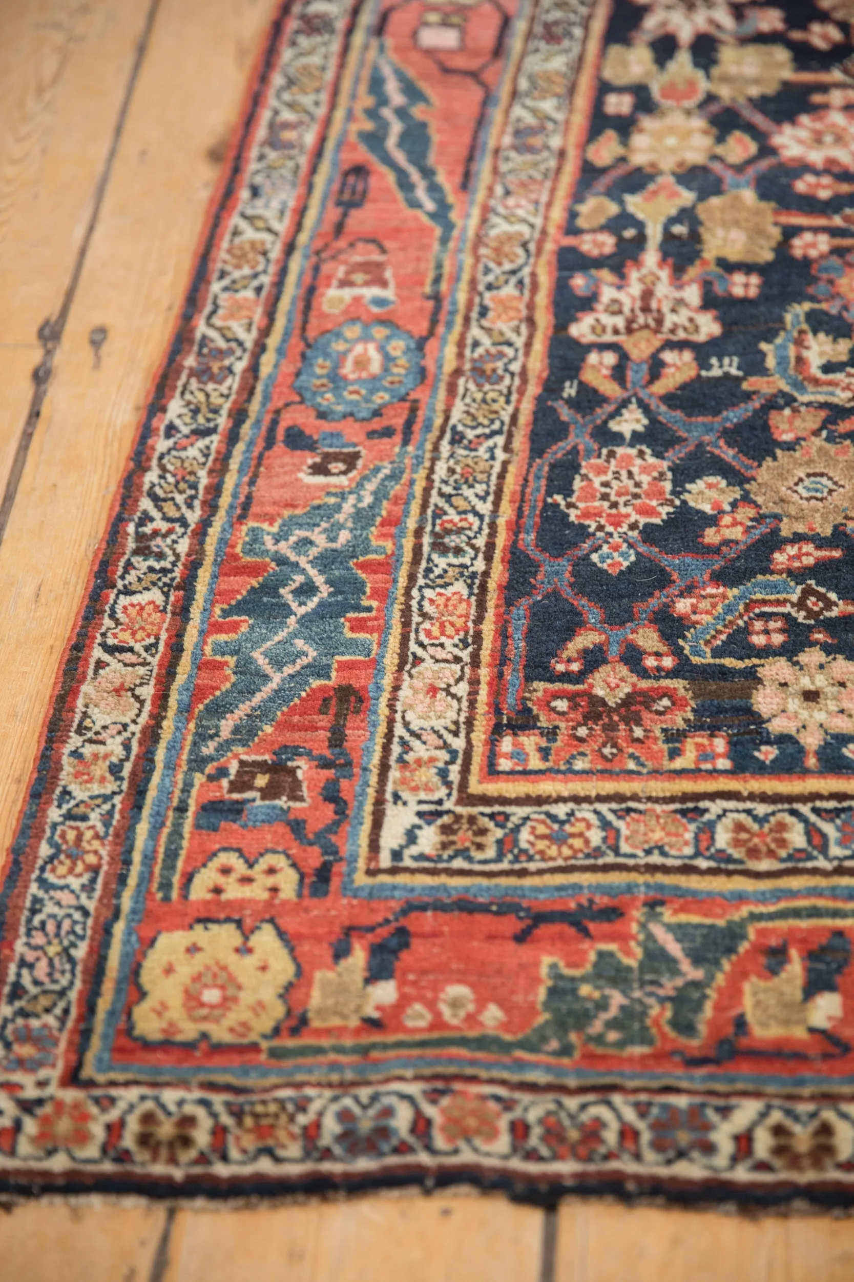 3.5x14.5 Vintage Bijar Rug Runner