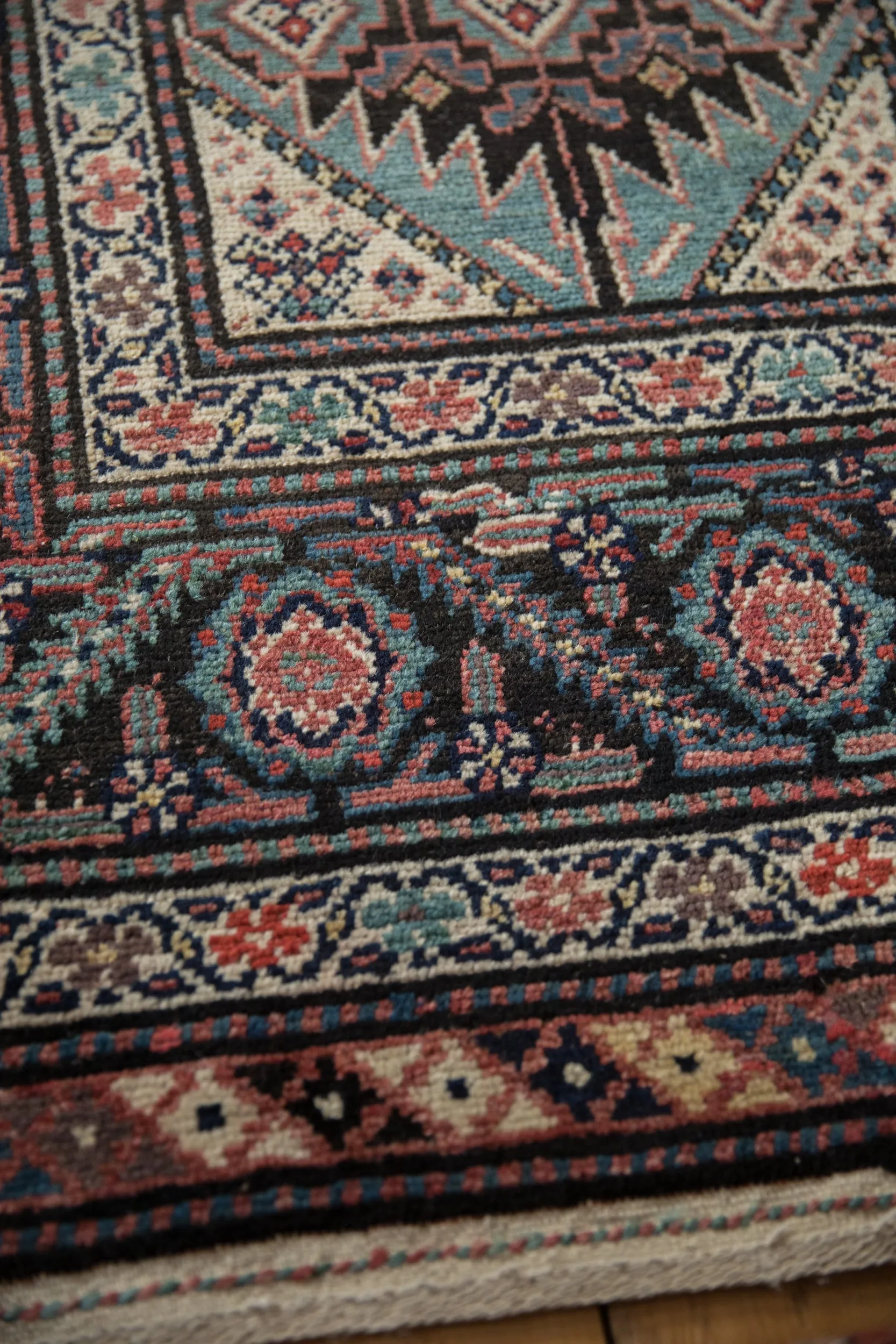 3.5x15 Antique Malayer Rug Runner