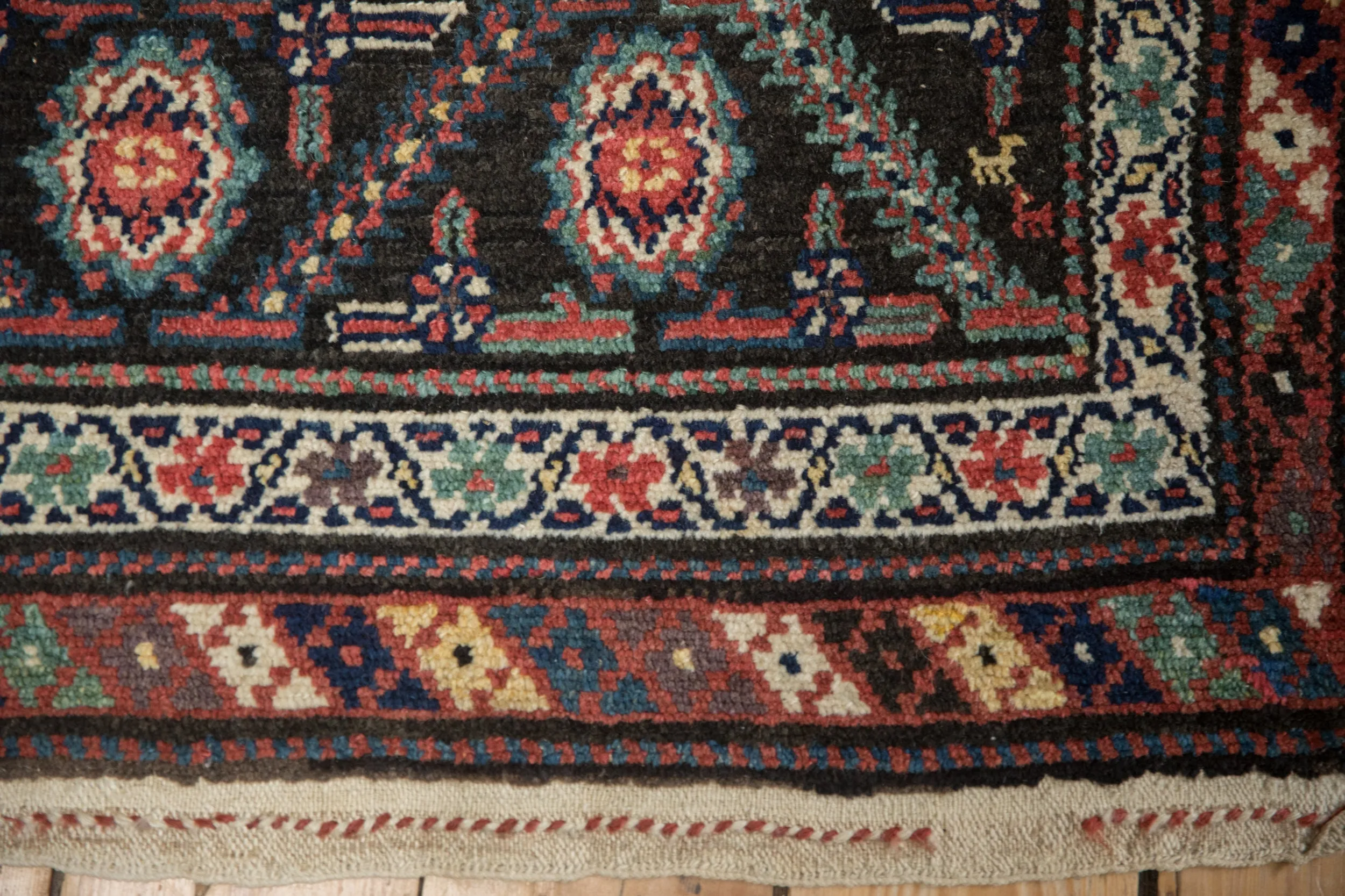 3.5x15 Antique Malayer Rug Runner