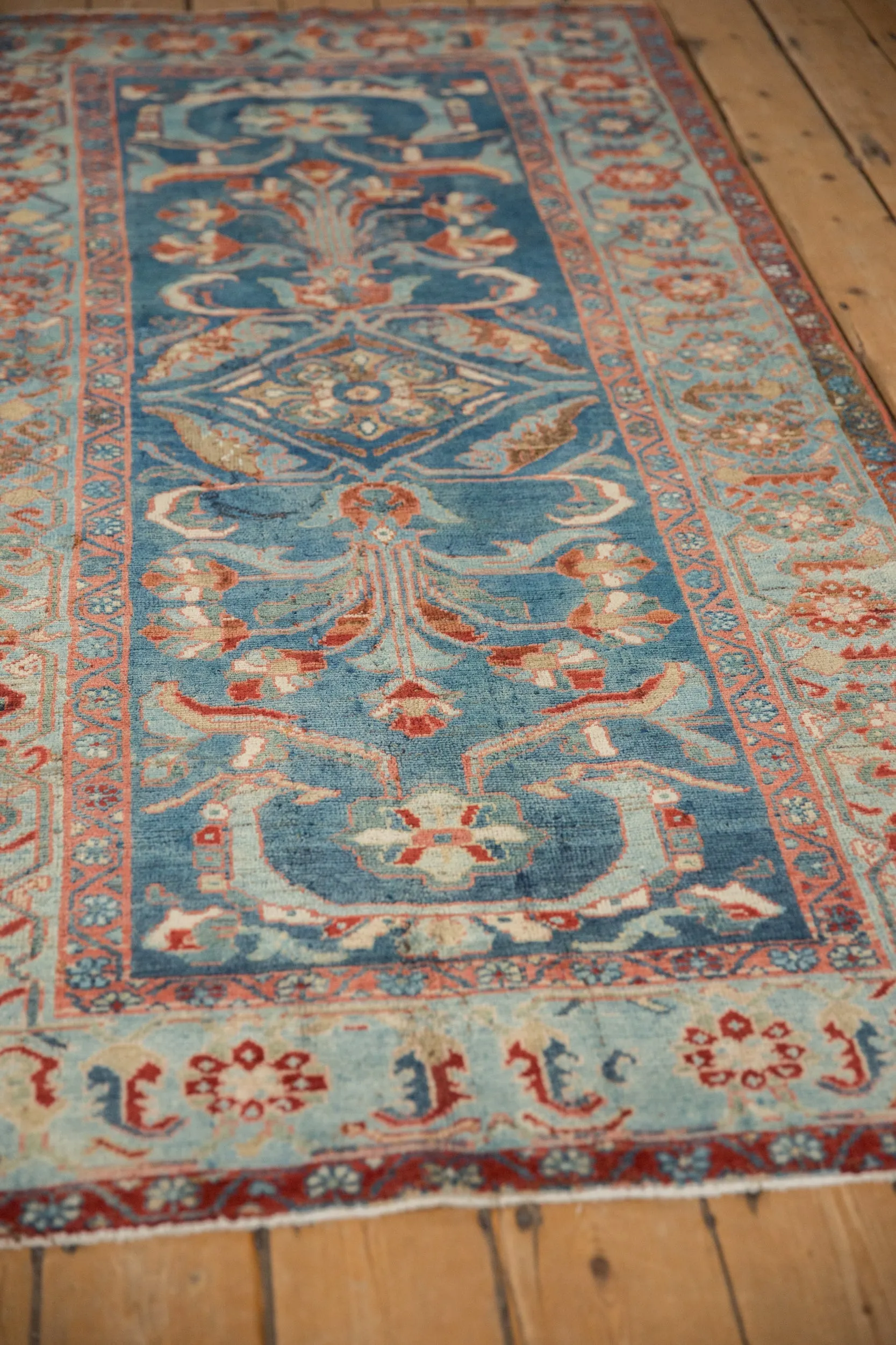 3.5x7.5 Vintage Distressed Mehriban Rug Runner