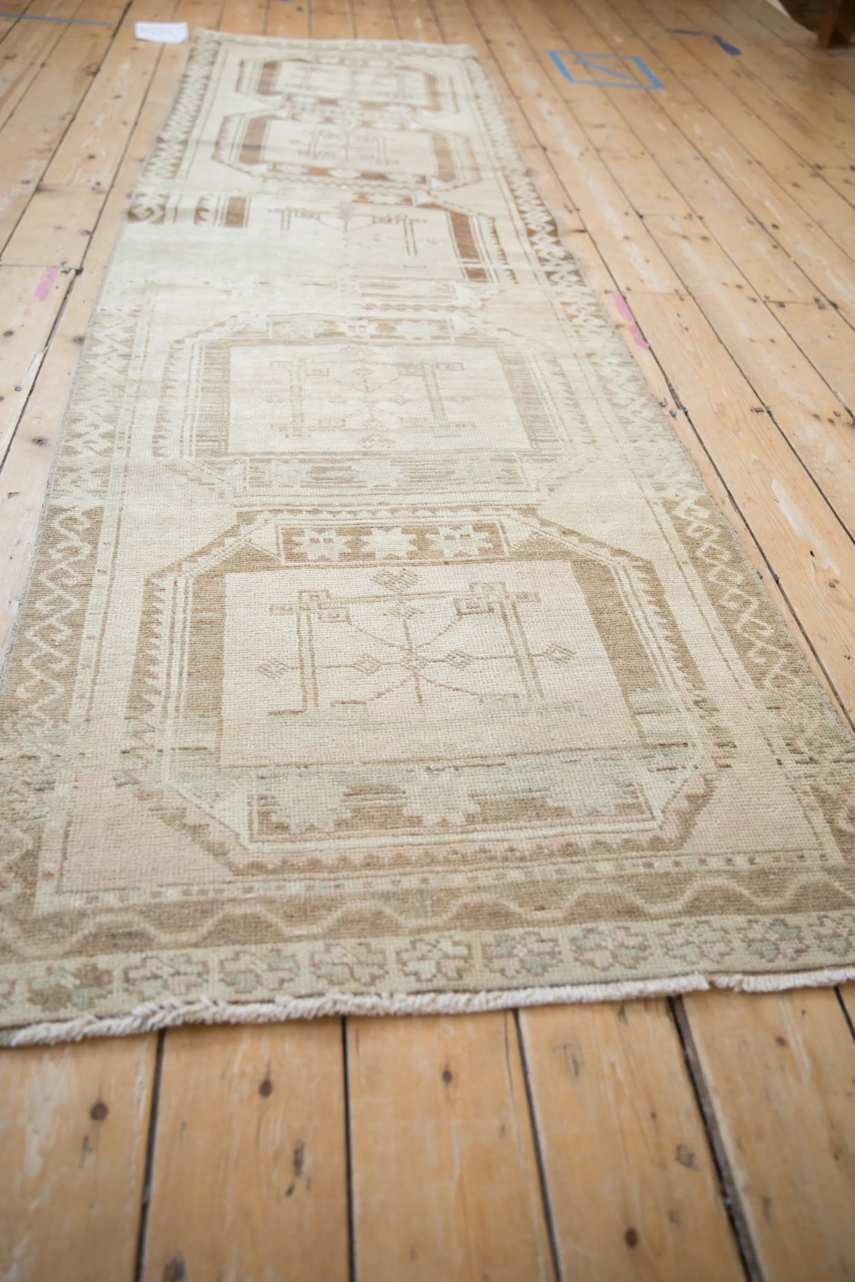3x10 Vintage Distressed Oushak Rug Runner