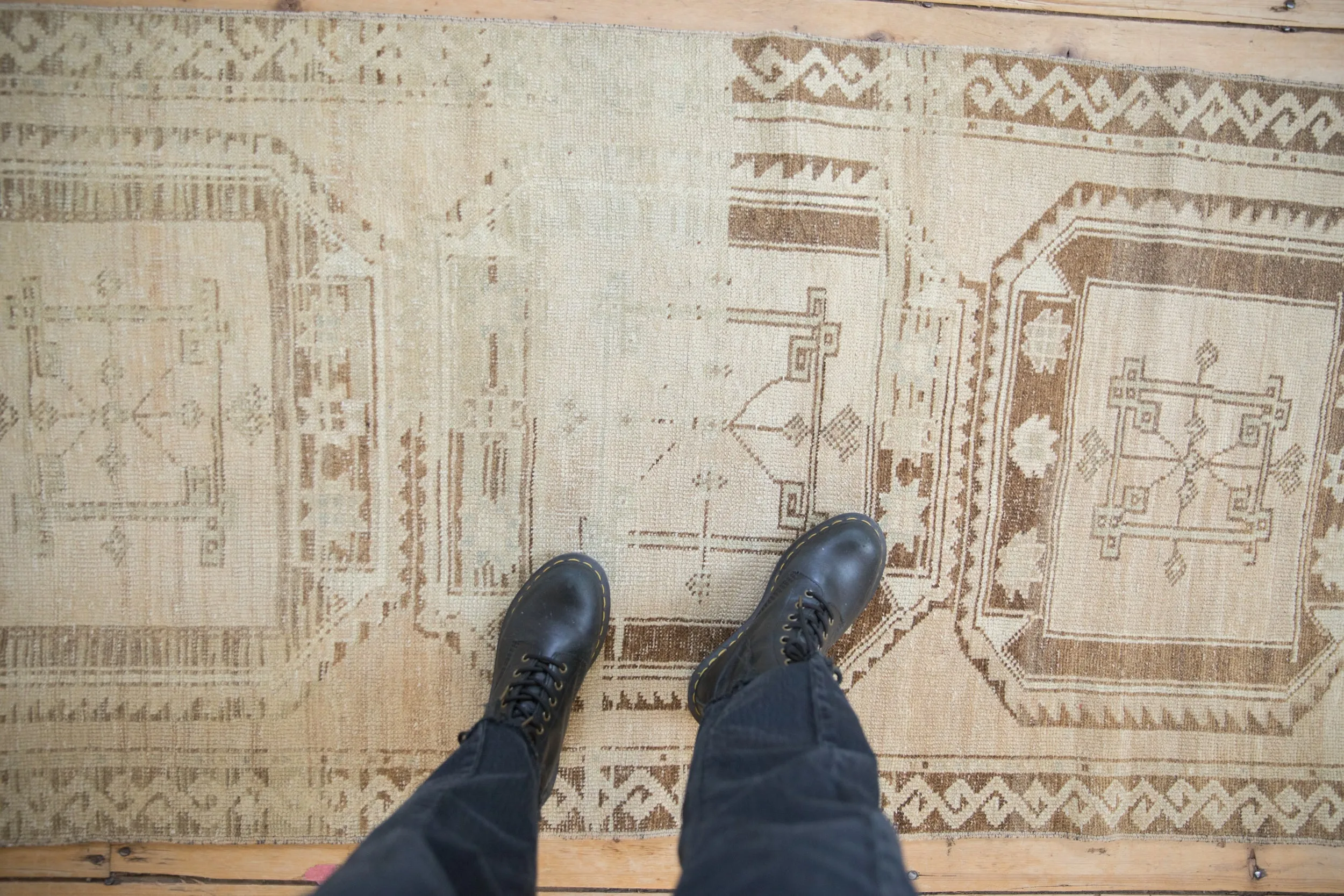 3x10 Vintage Distressed Oushak Rug Runner
