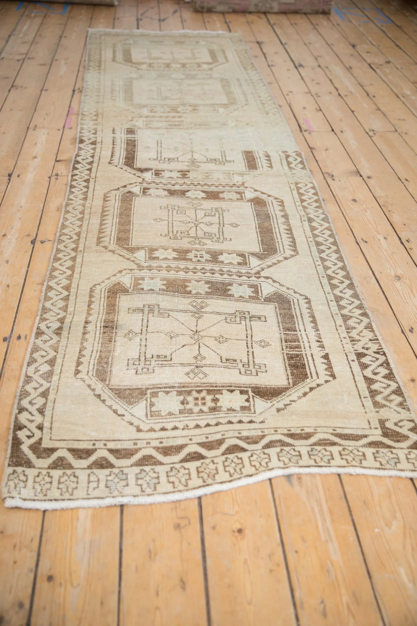 3x10 Vintage Distressed Oushak Rug Runner