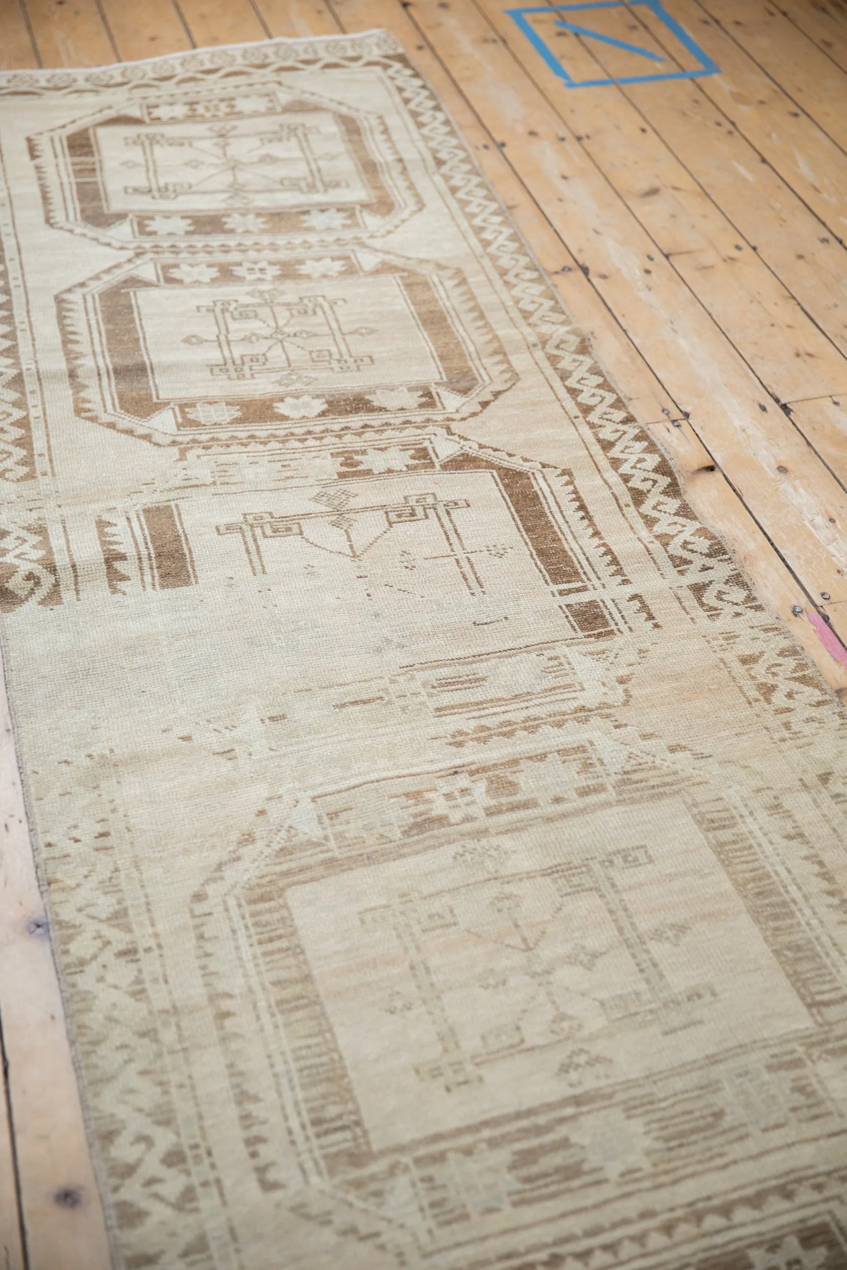 3x10 Vintage Distressed Oushak Rug Runner