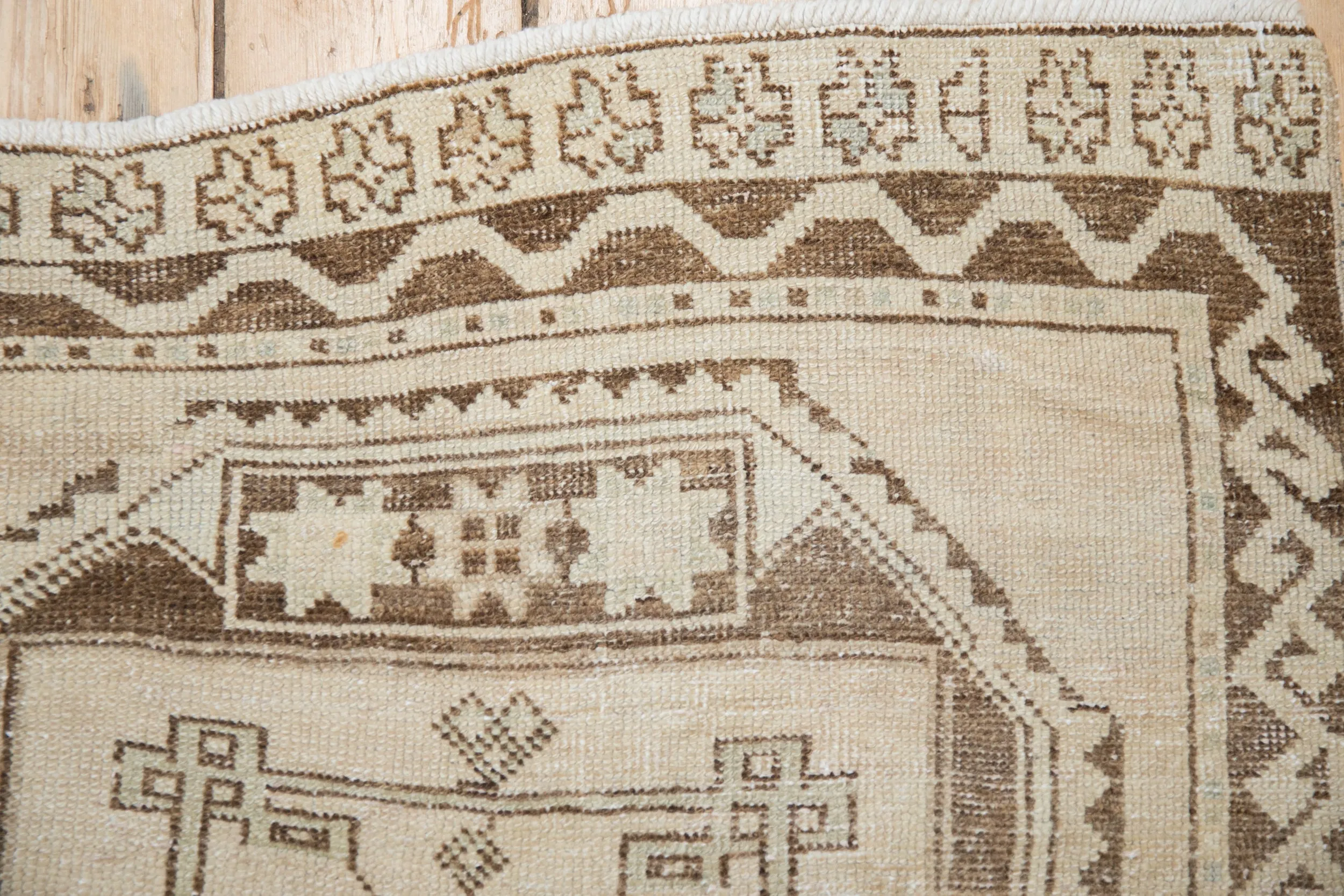 3x10 Vintage Distressed Oushak Rug Runner