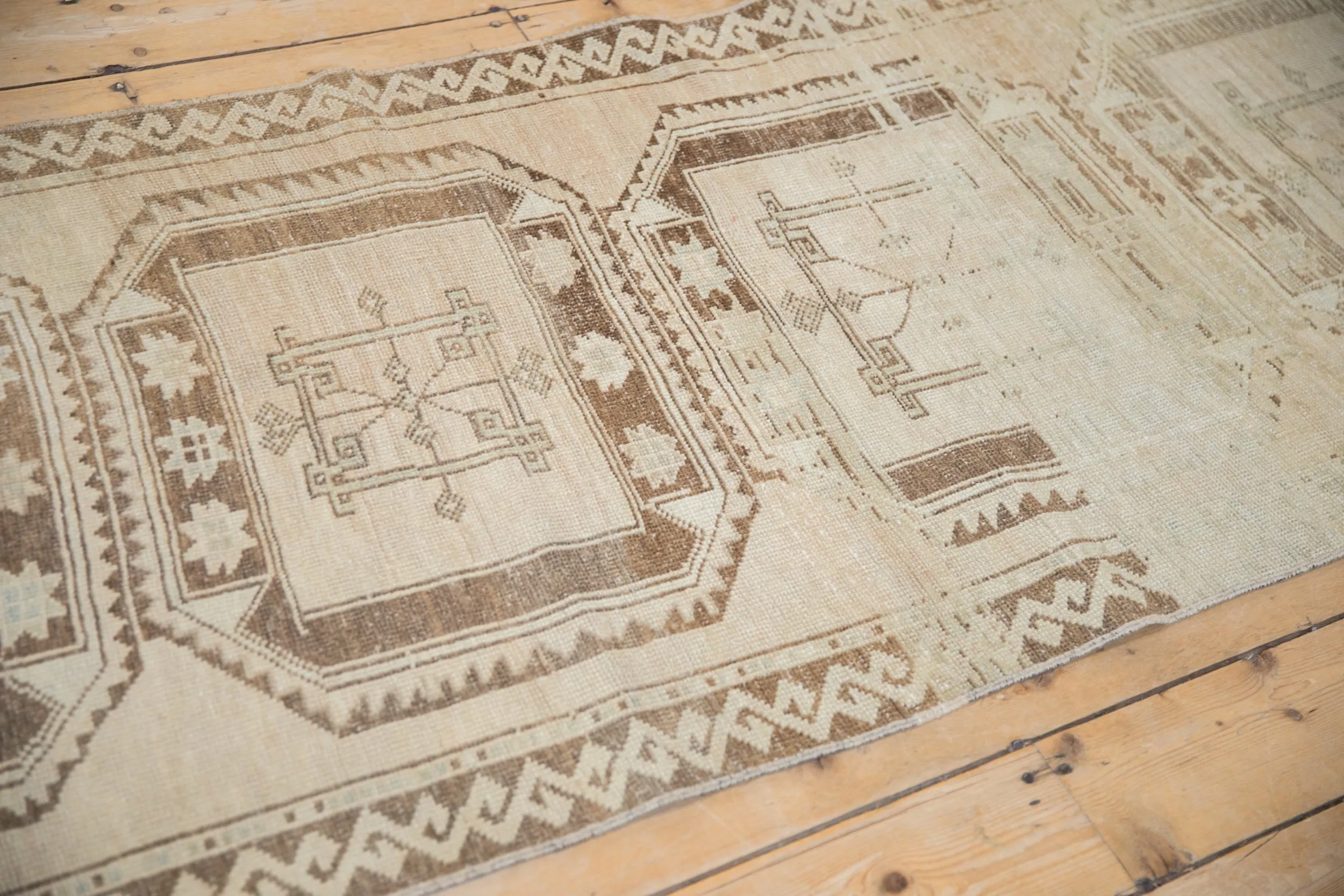 3x10 Vintage Distressed Oushak Rug Runner