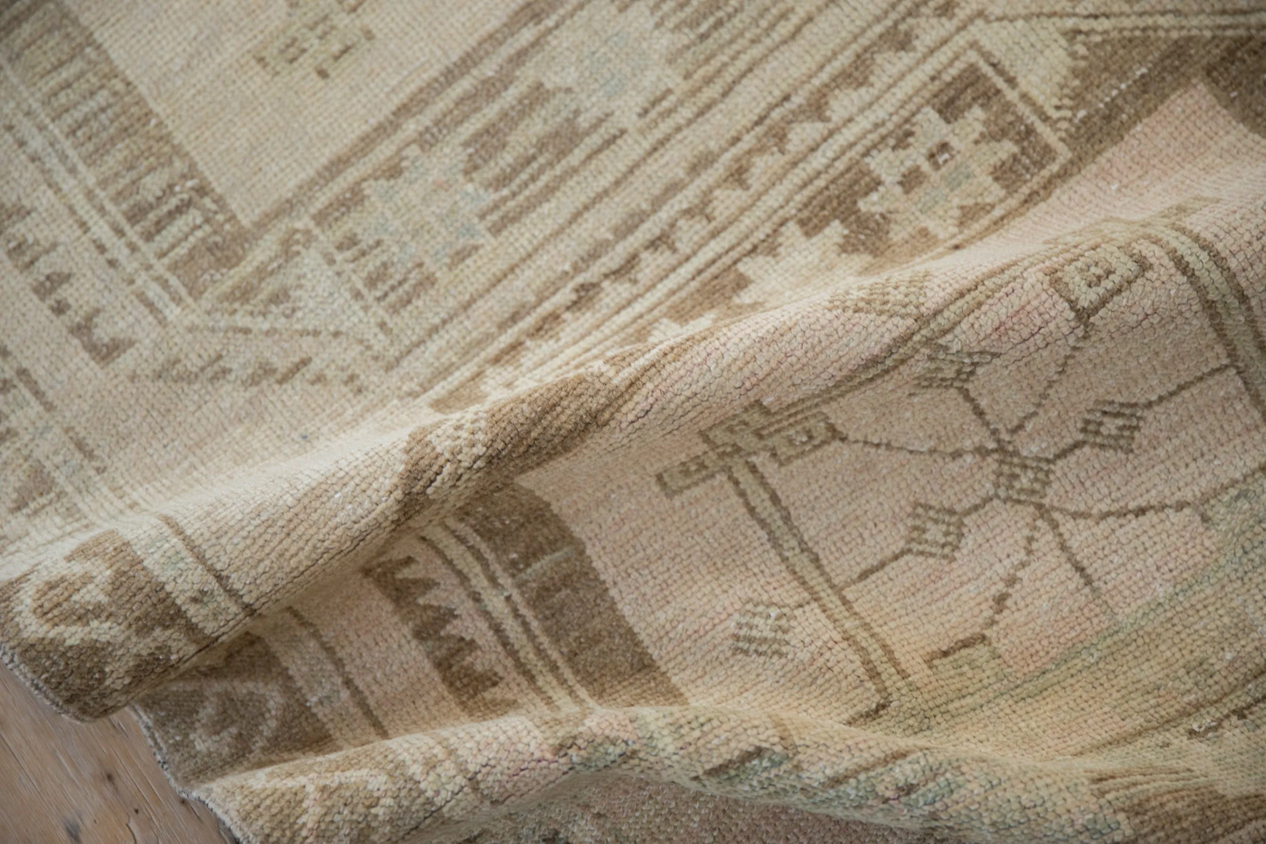 3x10 Vintage Distressed Oushak Rug Runner