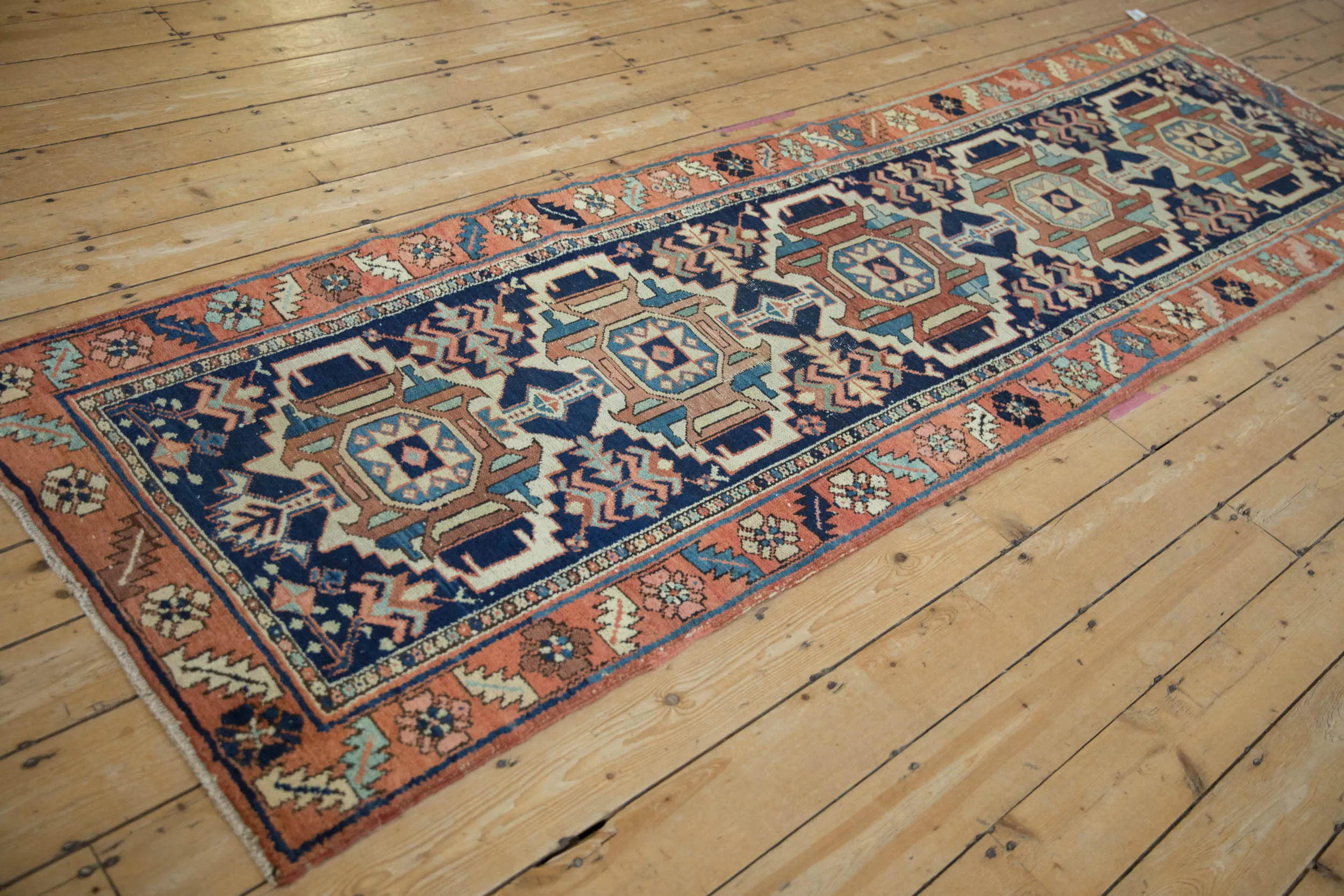 3x10.5 Vintage Karaja Rug Runner