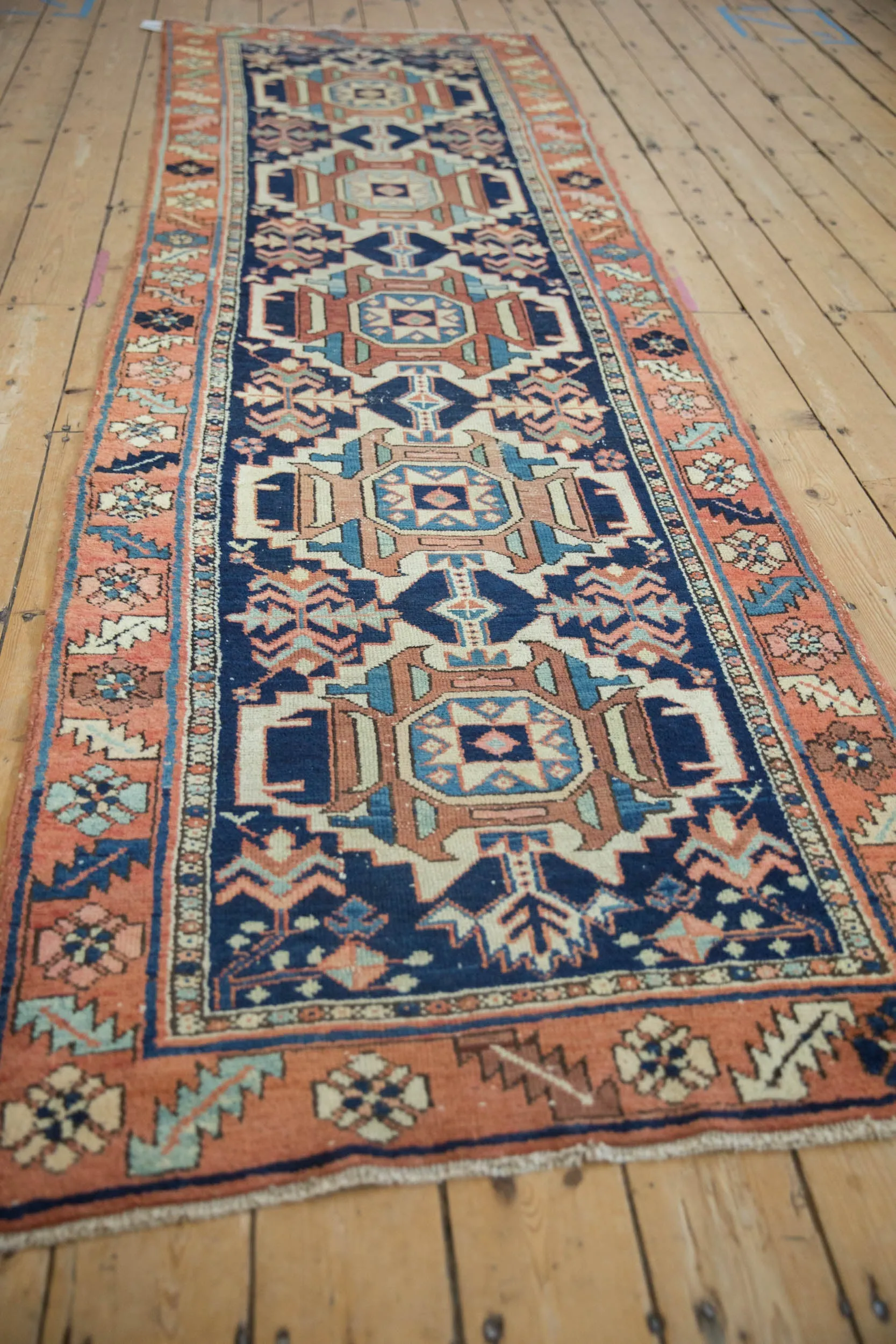 3x10.5 Vintage Karaja Rug Runner