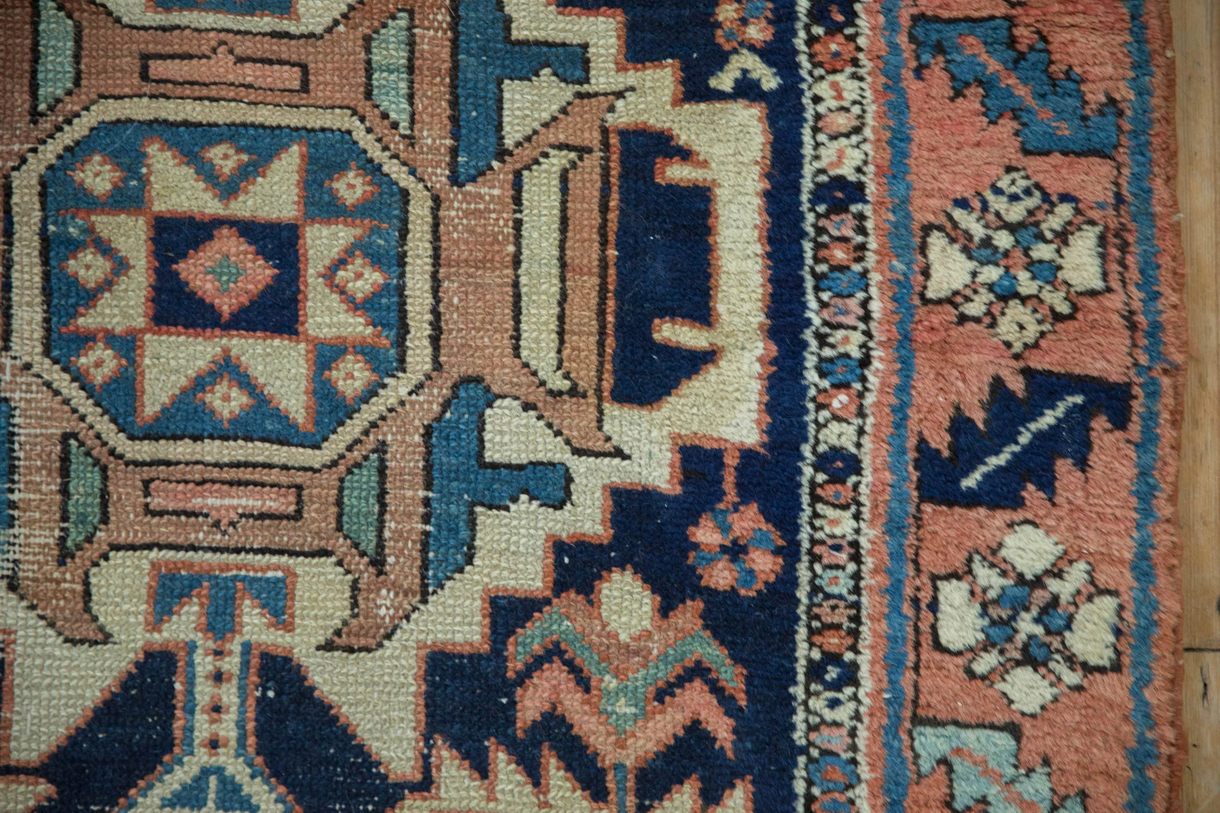 3x10.5 Vintage Karaja Rug Runner