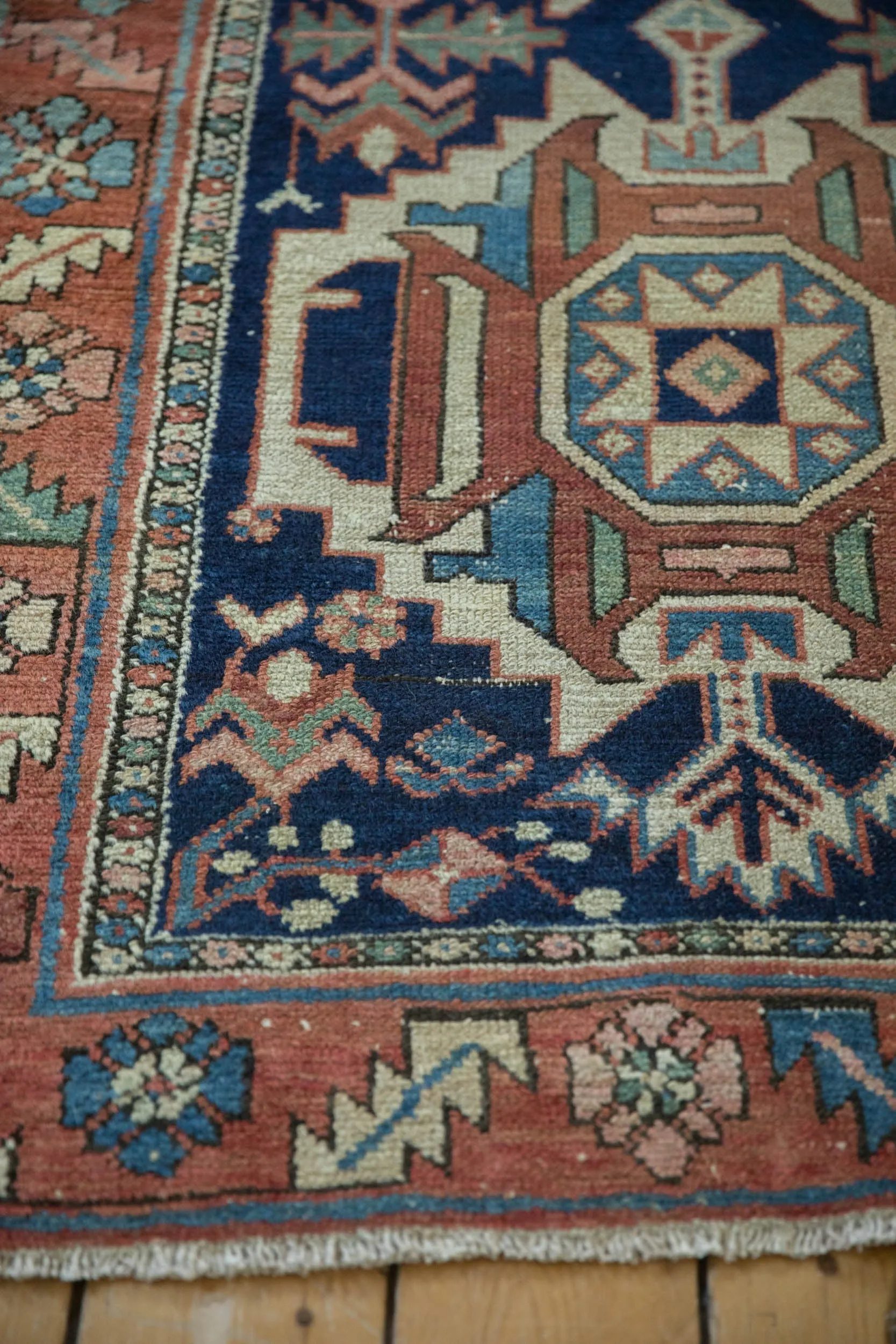 3x10.5 Vintage Karaja Rug Runner
