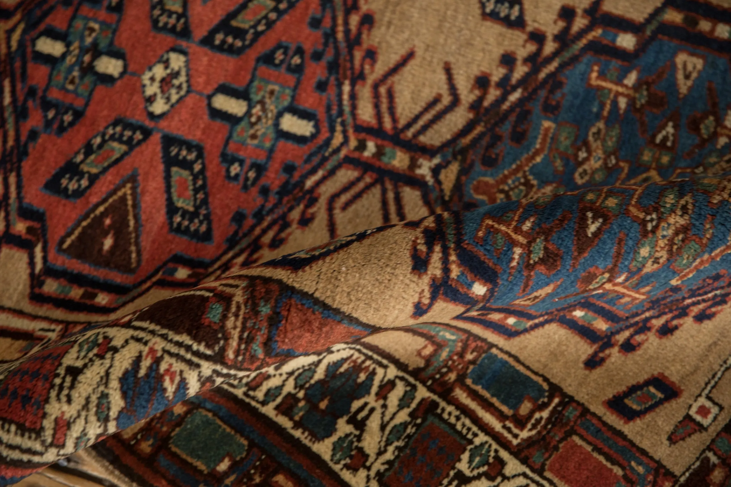 3x15 Vintage Serab Rug Runner