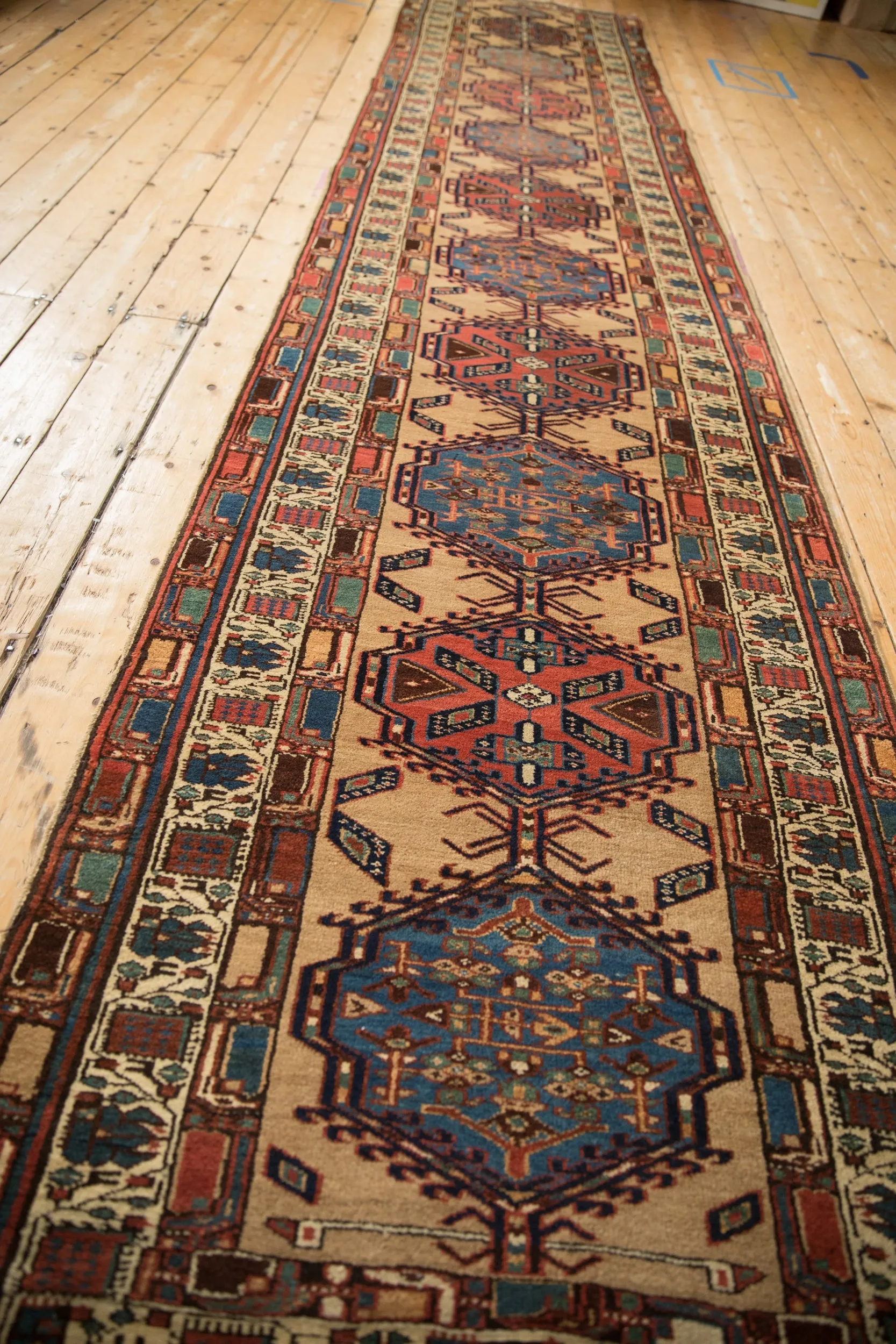 3x15 Vintage Serab Rug Runner