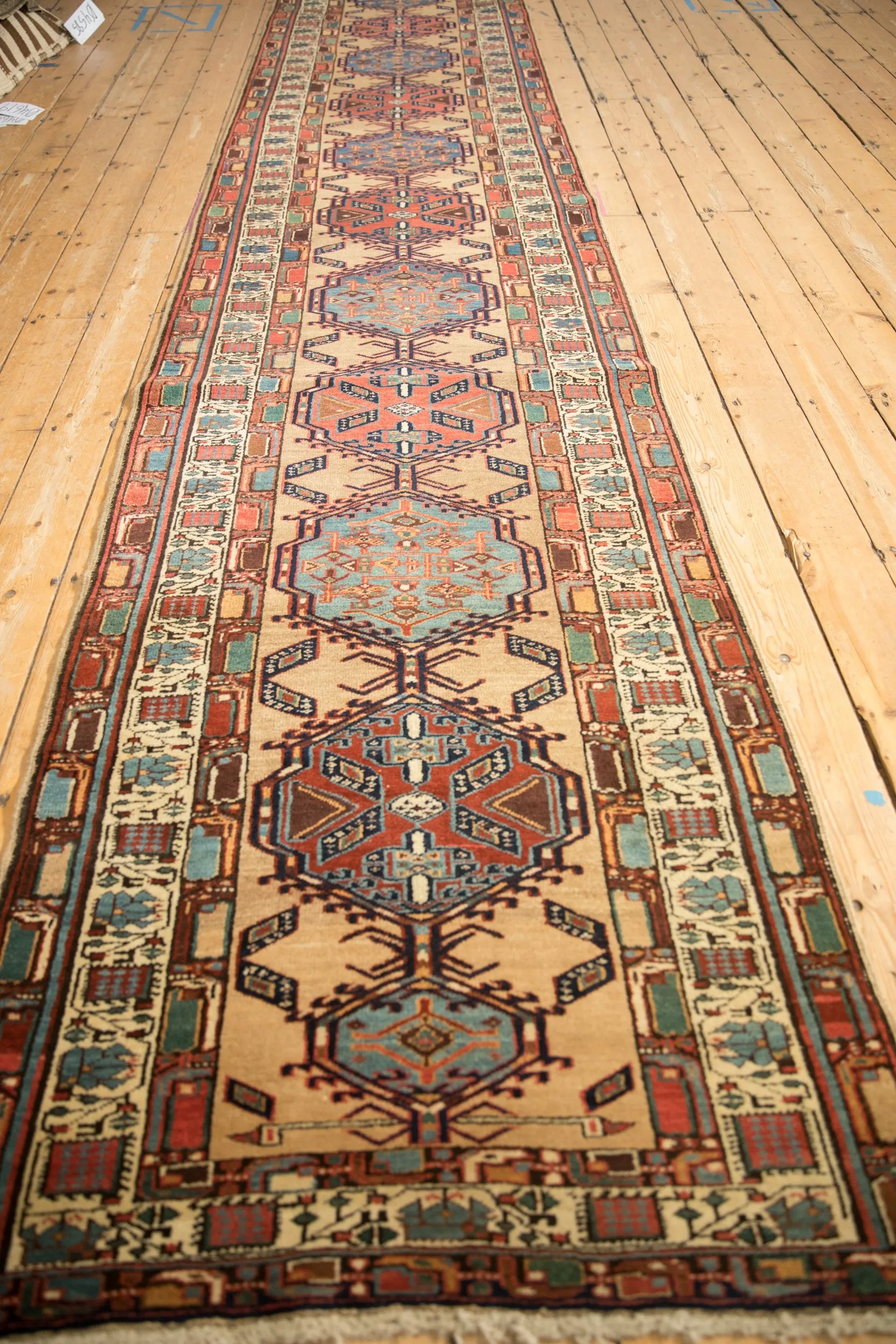 3x15 Vintage Serab Rug Runner