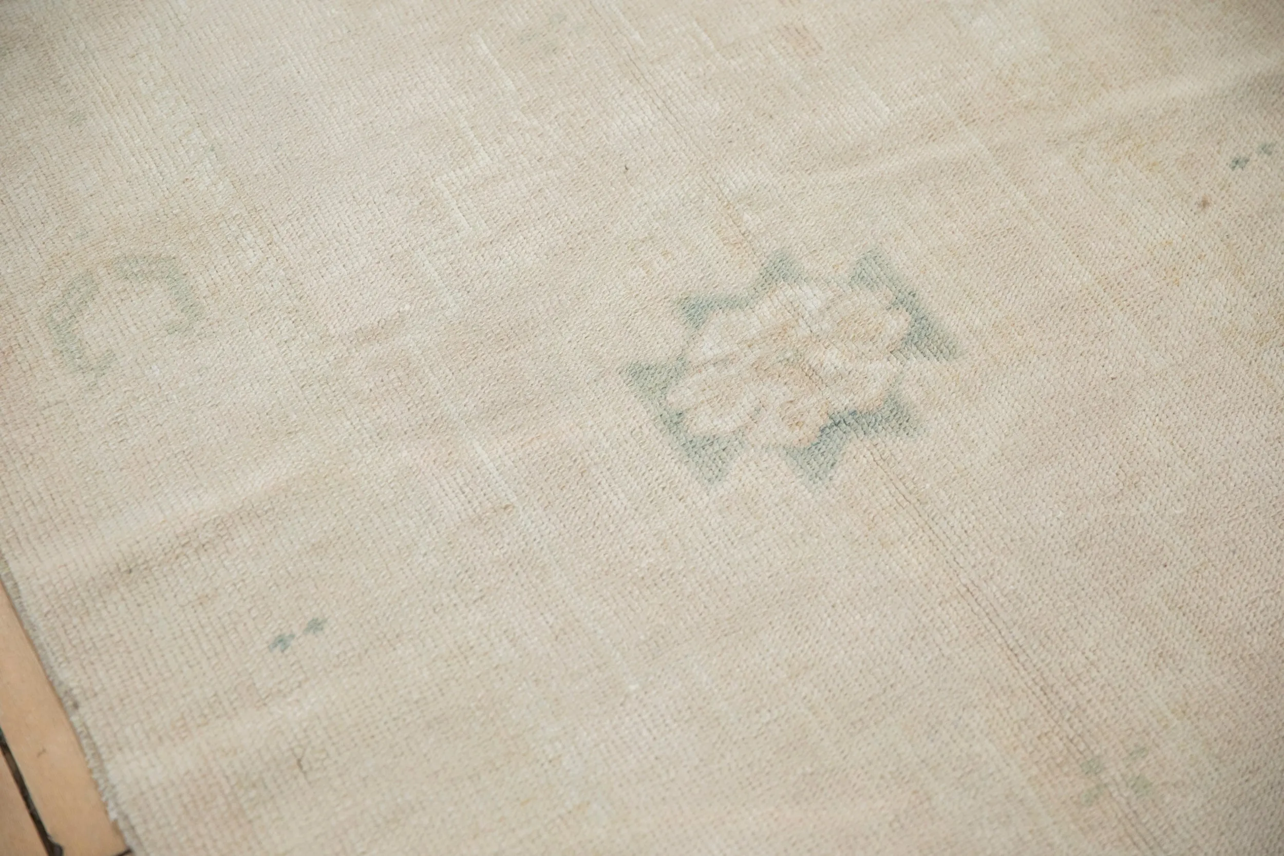 3x6.5 Vintage Distressed Oushak Rug Runner