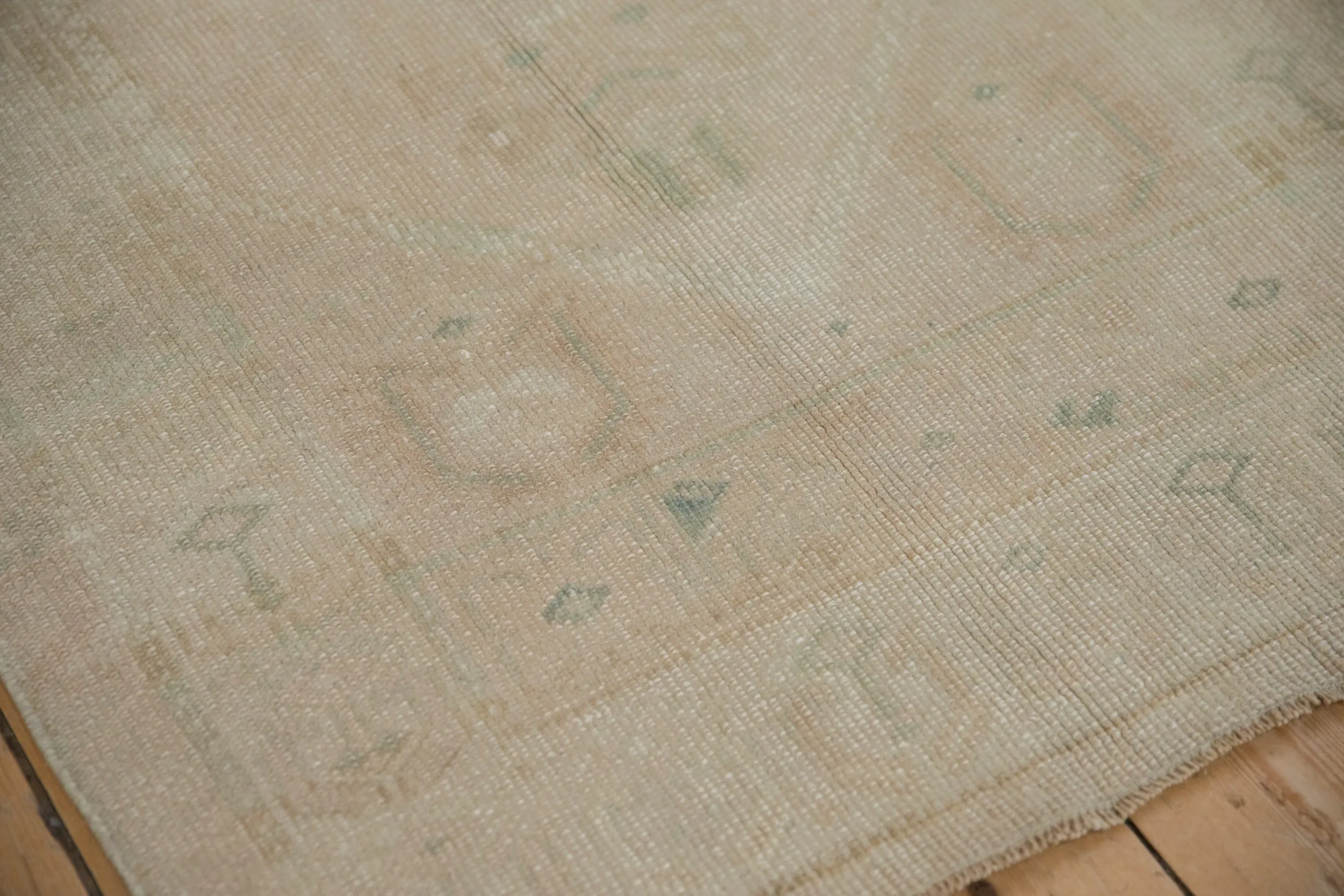 3x6.5 Vintage Distressed Oushak Rug Runner