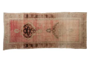 4x8.5 Vintage Distressed Oushak Rug Runner
