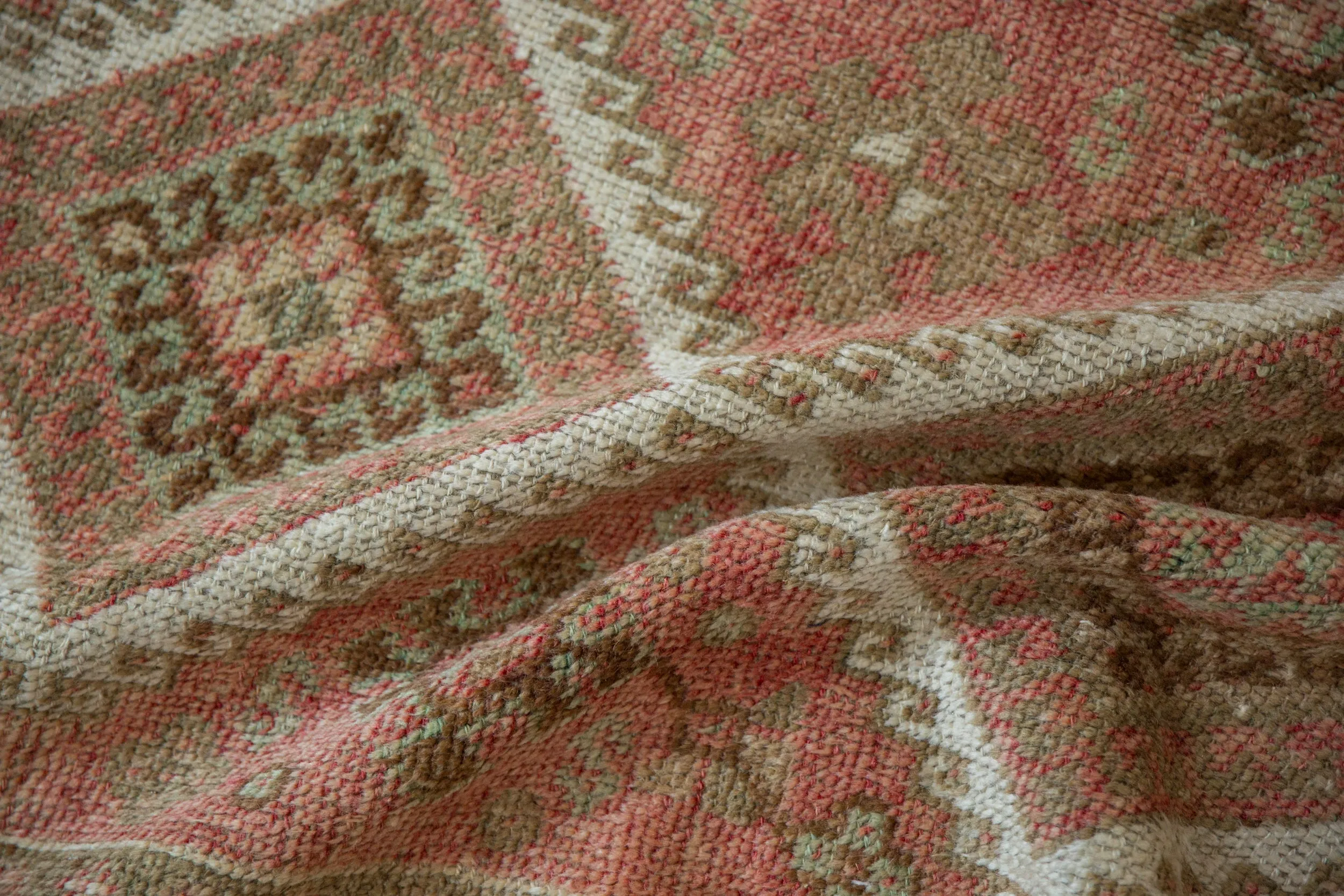 5.5x11 Vintage Distressed Kurdish Rug Runner