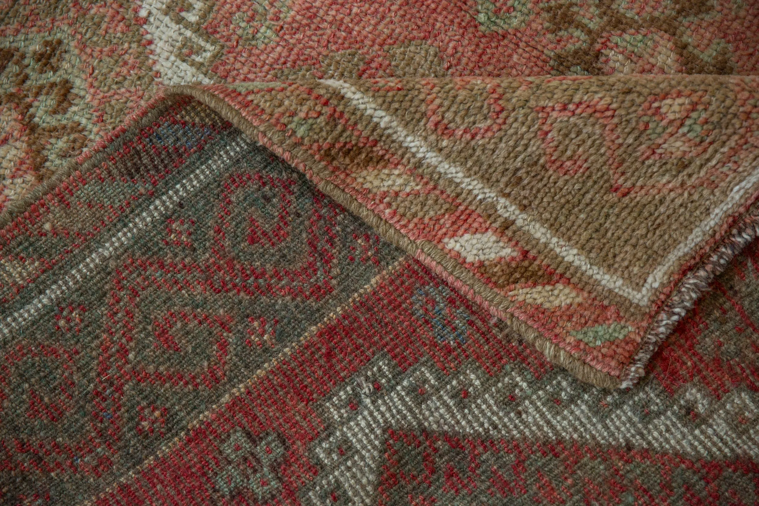 5.5x11 Vintage Distressed Kurdish Rug Runner