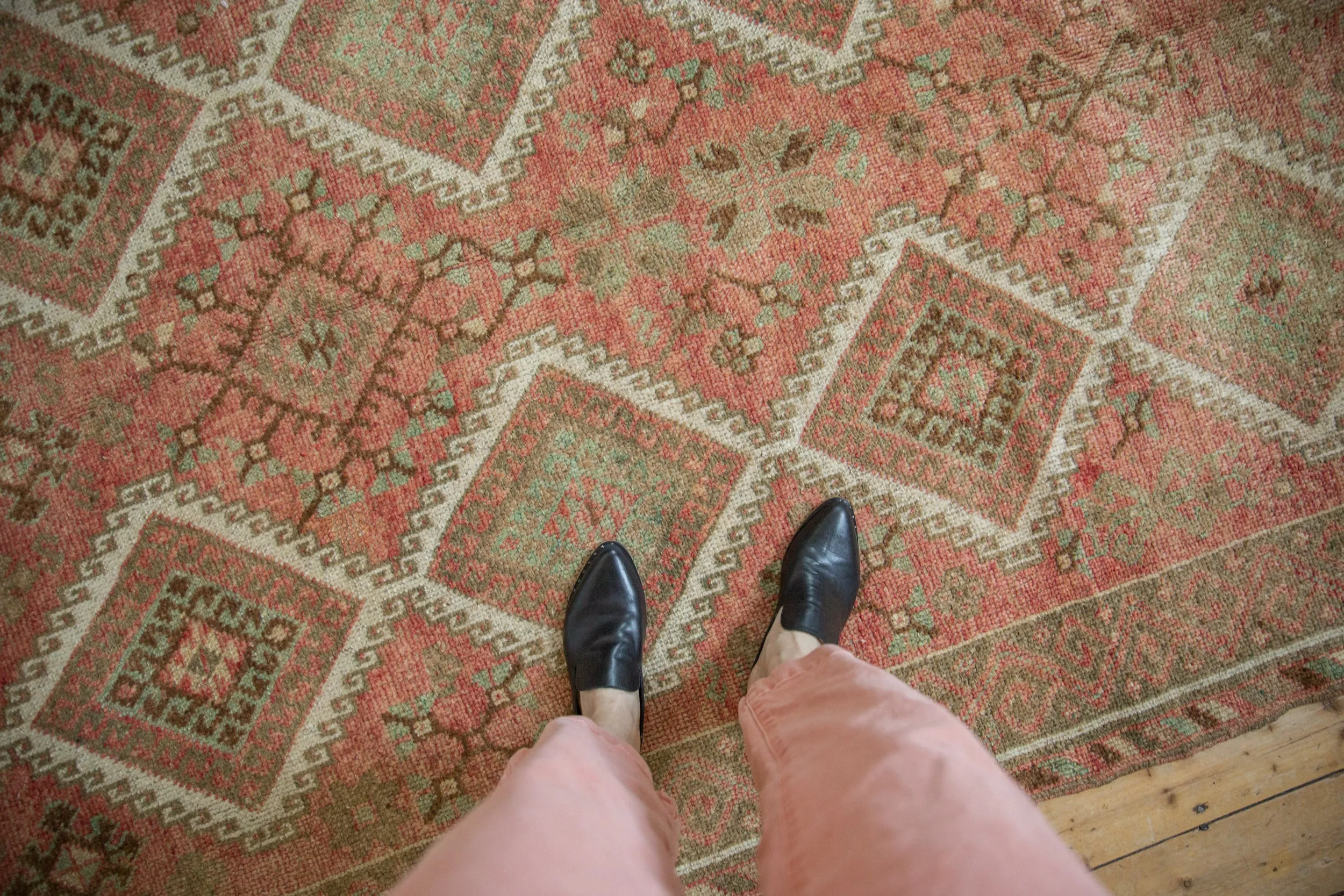 5.5x11 Vintage Distressed Kurdish Rug Runner