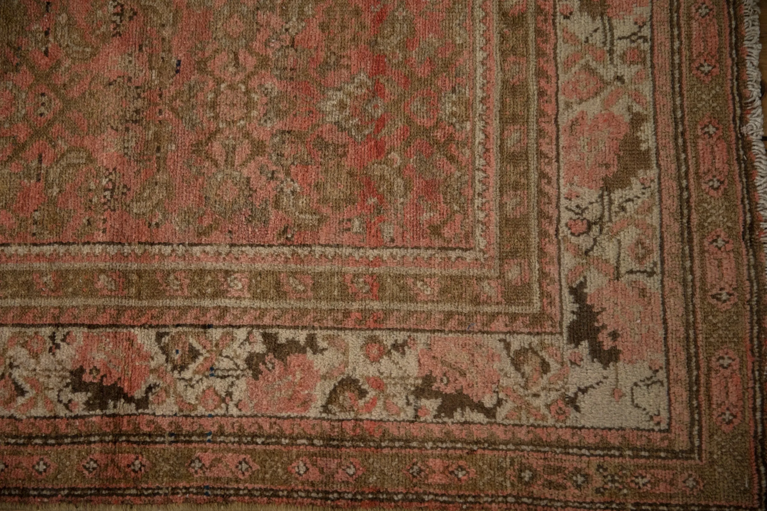 7x16 Vintage Distressed Malayer Carpet