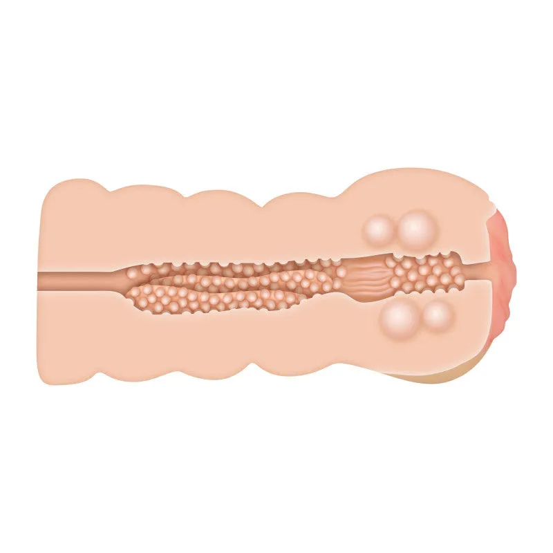 Adam's Tight Stroker With Massage Beads