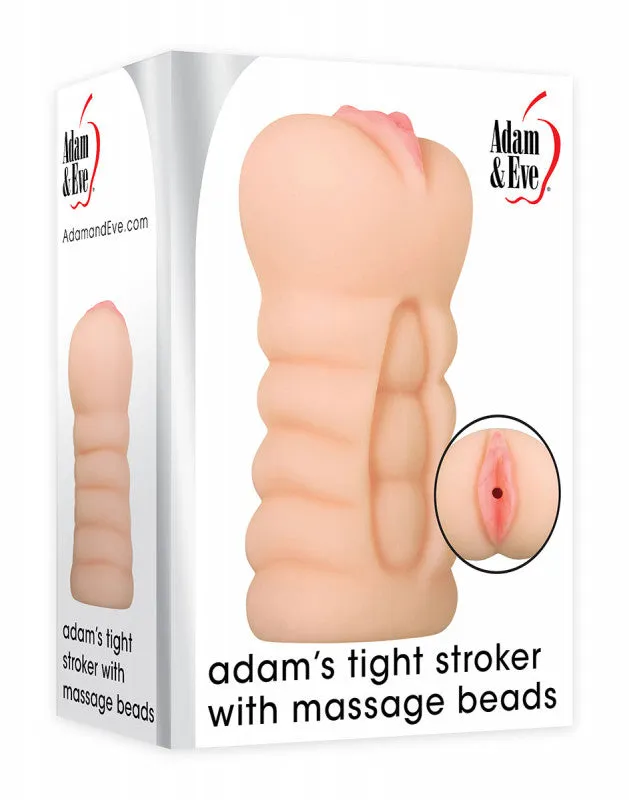 Adam's Tight Stroker With Massage Beads