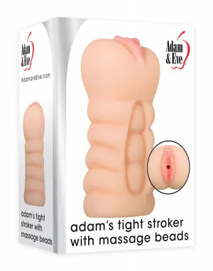 Adam's Tight Stroker With Massage Beads