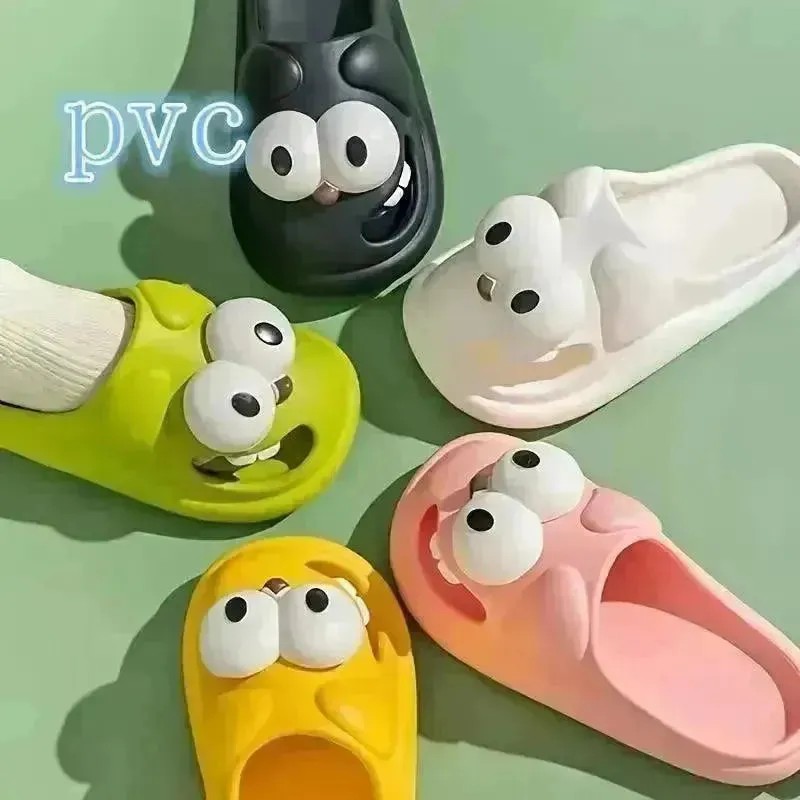 Adorable Kissing Cartoon Fashion Slides