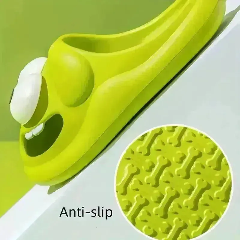 Adorable Kissing Cartoon Fashion Slides