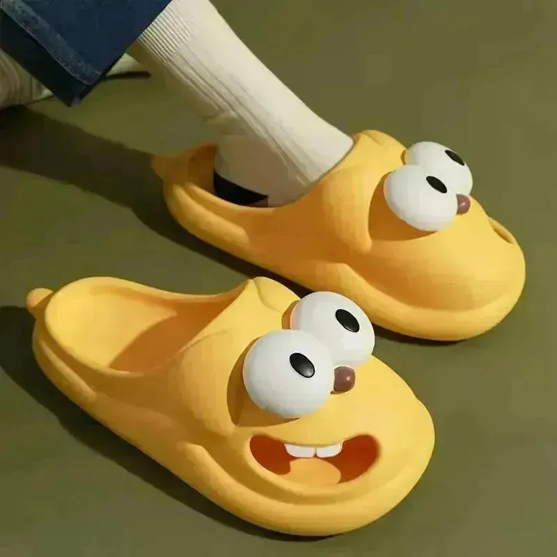 Adorable Kissing Cartoon Fashion Slides