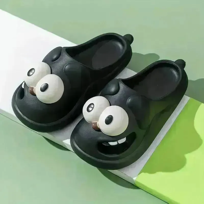 Adorable Kissing Cartoon Fashion Slides